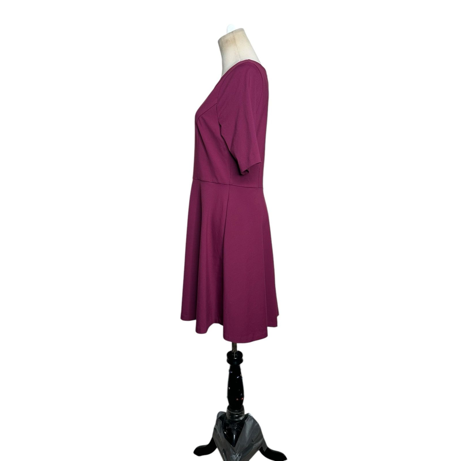 Cynthia Rowley Cynthia Rowley plum fit and flare mini dress size 8 Size M / US 6-8 / IT 42-44 - 10 Thumbnail