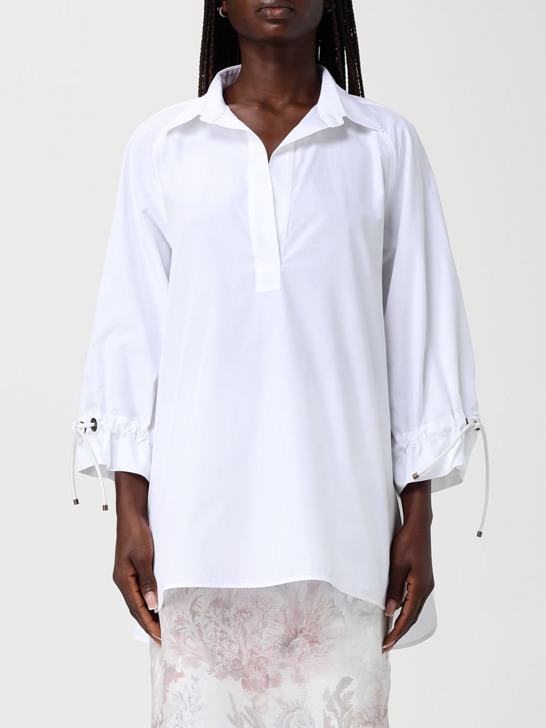 Max Mara Max Mara Shirt Woman White Size M / US 6-8 / IT 42-44 - 1 Thumbnail