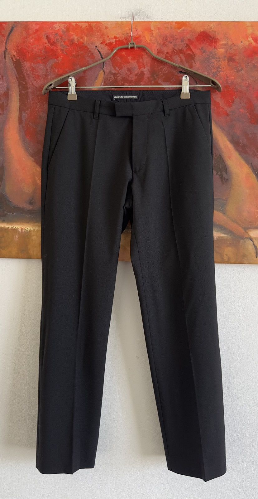 DRYKORN Drykorn Black Cropped Trousers Pants Size 46 Size US 31 - 1 Thumbnail