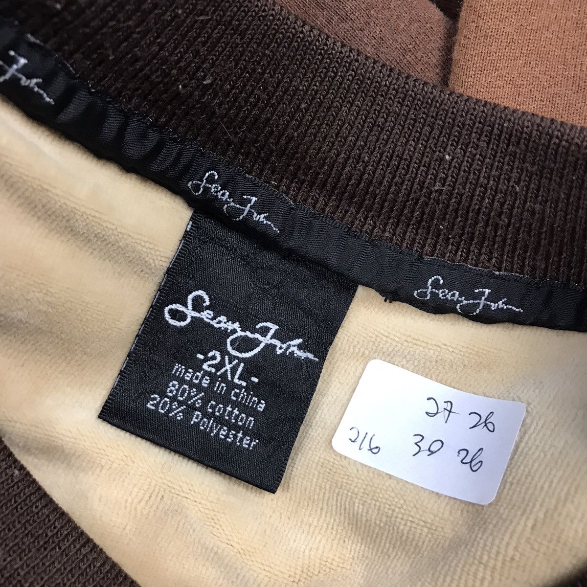 Japanese Brand × Sean John SEAN JHON PATCHWORK VELVET SUN FADED SWEATSHIRT Size US XL / EU 56 / 4 - 12 Thumbnail