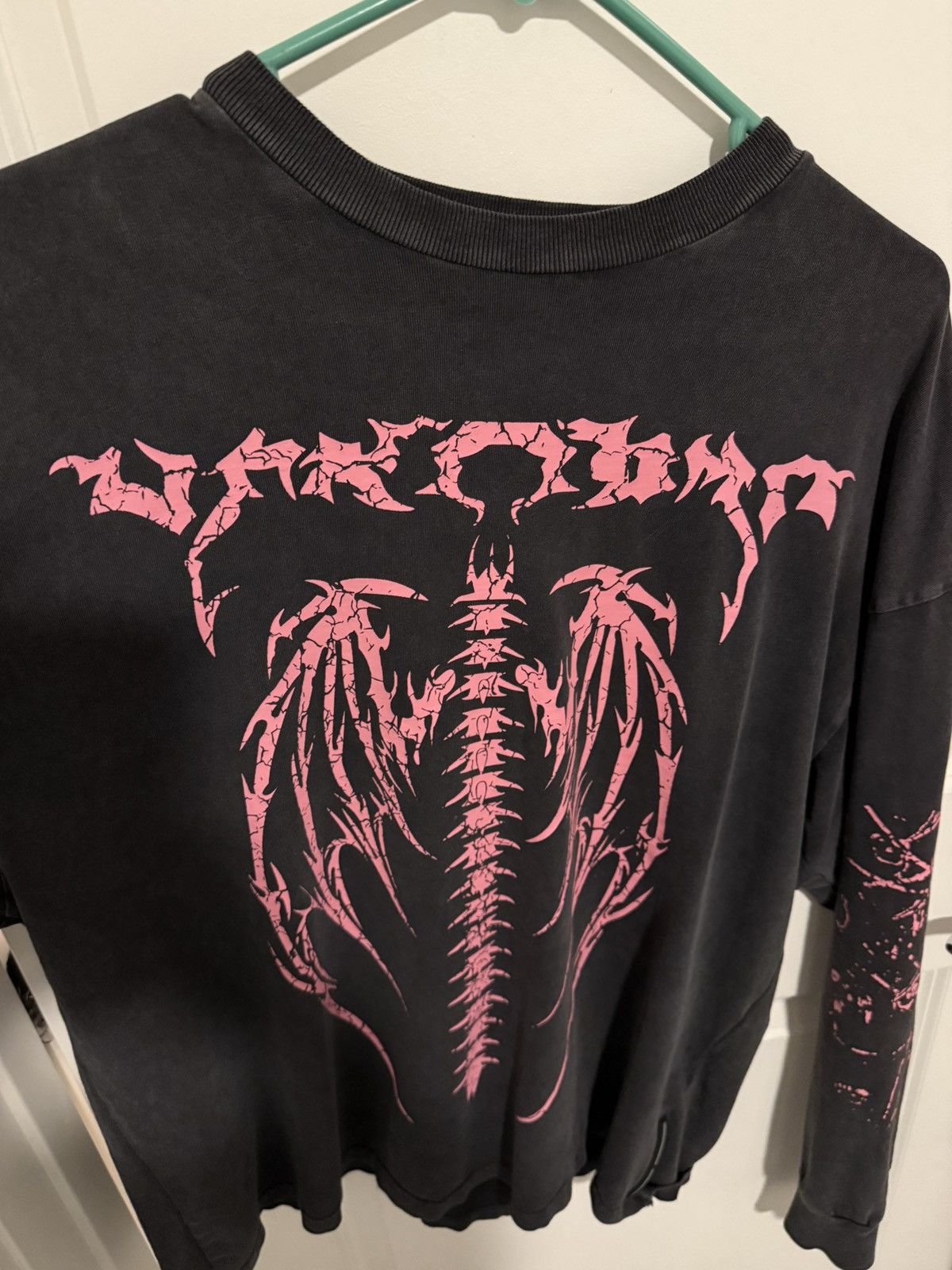 Unknown London Unknown washed skeleton long sleeve Size US M / EU 48-50 / 2 - 3 Thumbnail