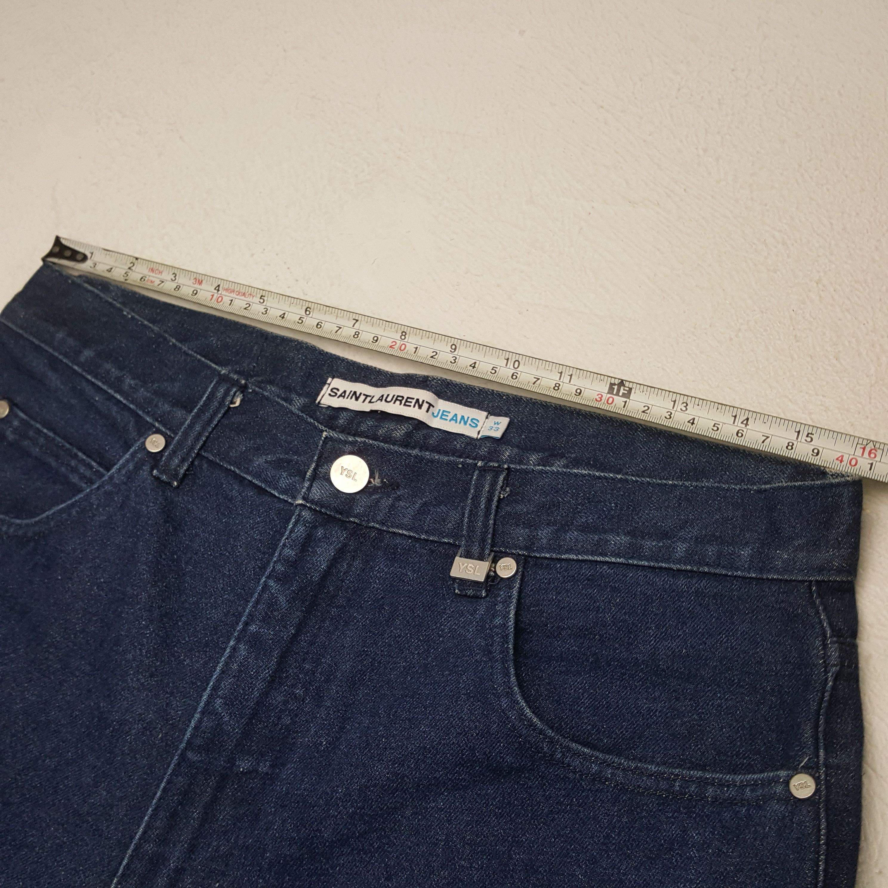 Designer SAINT LAURENT Fashion Brand Jeans C280N33 Size US 32 / EU 48 - 7 Thumbnail