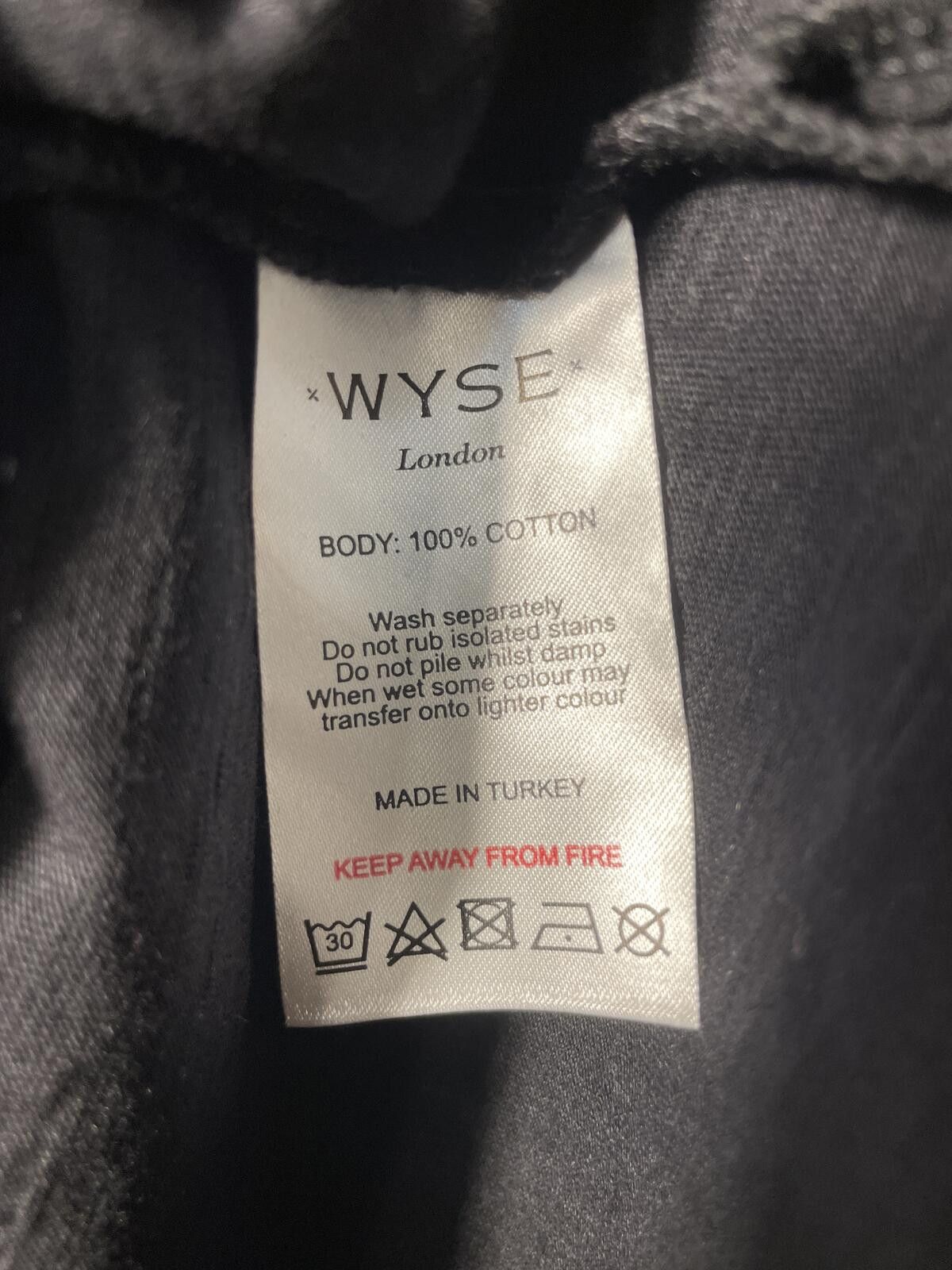 Other WYSE London Top Womens Size 2 Black Boho Casual Career EUC Size XS / US 0-2 / IT 36-38 - 7 Thumbnail