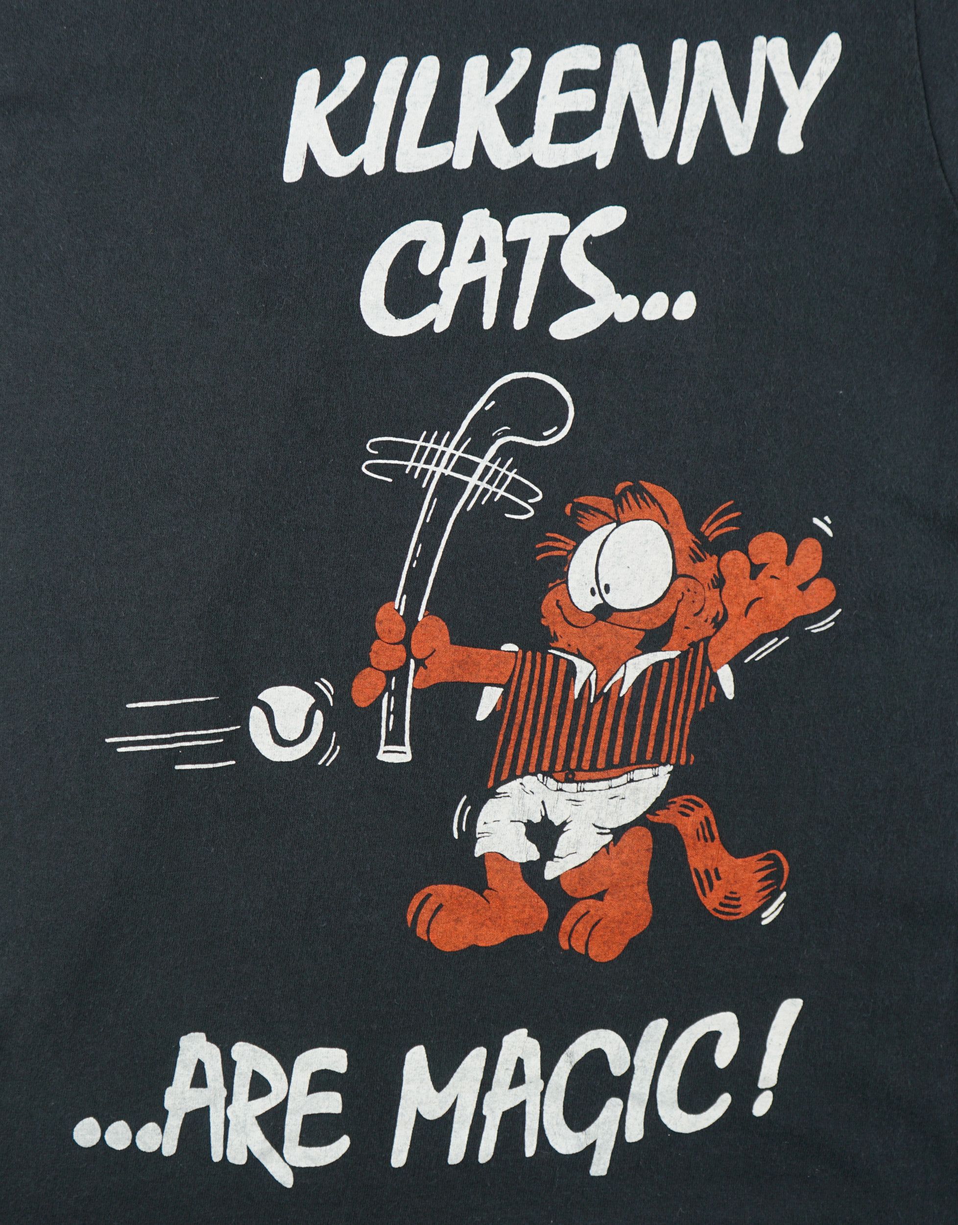 Vintage Vintage Garfield 80s Tee Kilkenny Cats... Are Magic! T Shirt Size US XS / EU 42 / 0 - 2 Thumbnail