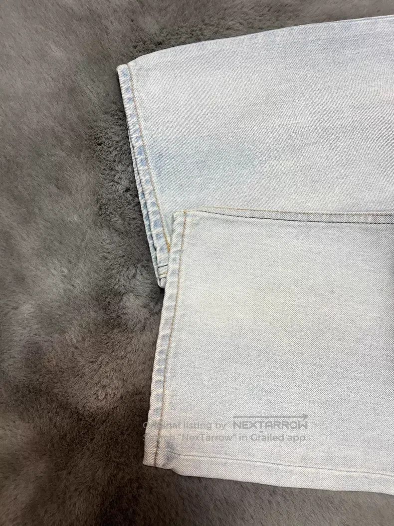 Celine CELINE Light Blue Washed Straight Leg Denim Jeans Size US 30 / EU 46 - 7 Thumbnail