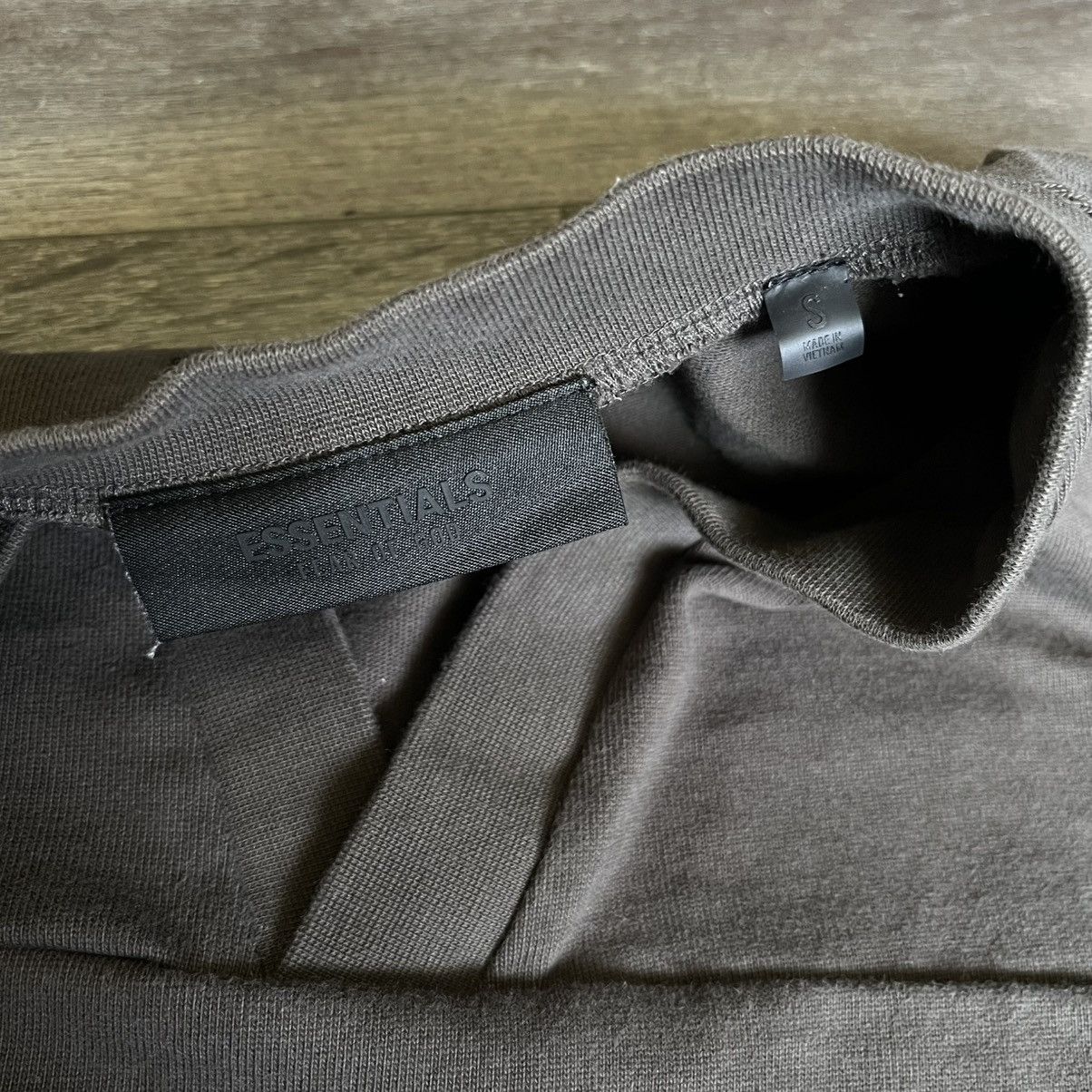 Fear of God Fear of God Essentials Football Tee Shirt Ink Grey FOG Size US S / EU 44-46 / 1 - 7 Thumbnail