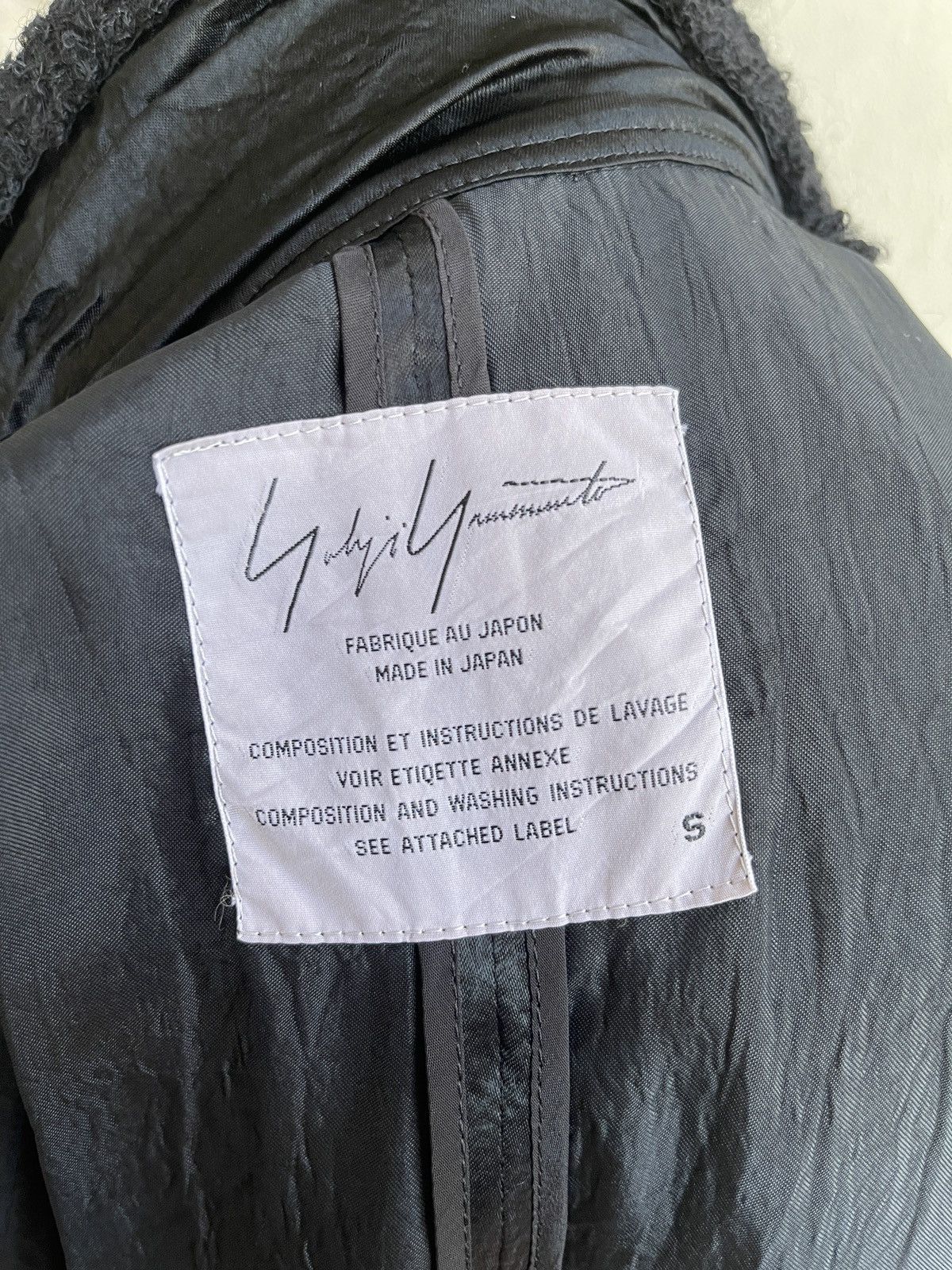 Yohji Yamamoto Archival Clothing 1995 AW Avantgarde Jacket Size US S / EU 44-46 / 1 - 15 Thumbnail