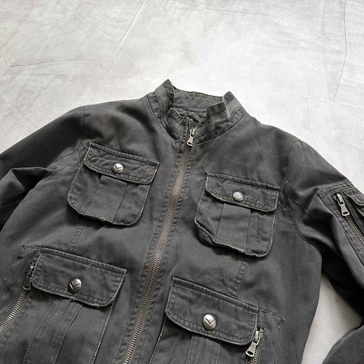 Hysteric Glamour Military Multipocker Bomber Jacket LGB If Six Was Nine Vibe Size S / US 4 / IT 40 - 4 Thumbnail