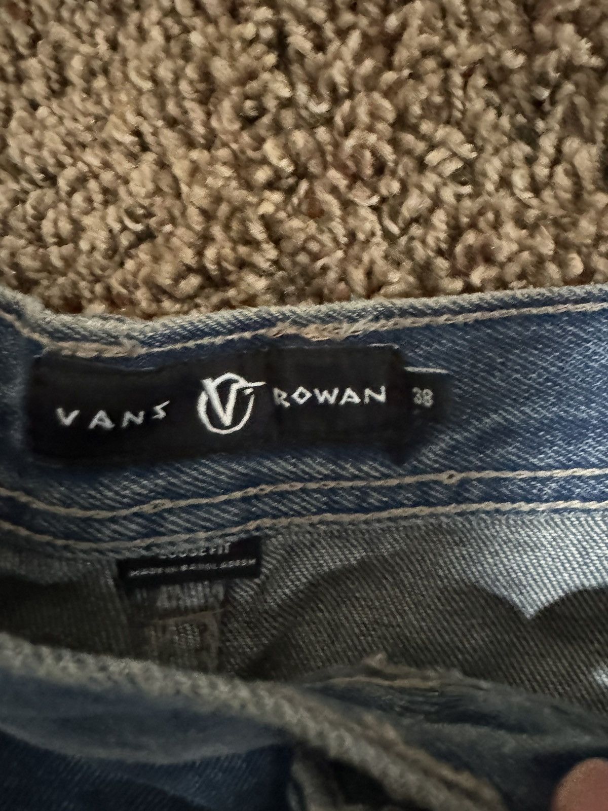 Vans Double Knee Vans Baggy Jeans Size US 38 / EU 54 - 2 Thumbnail