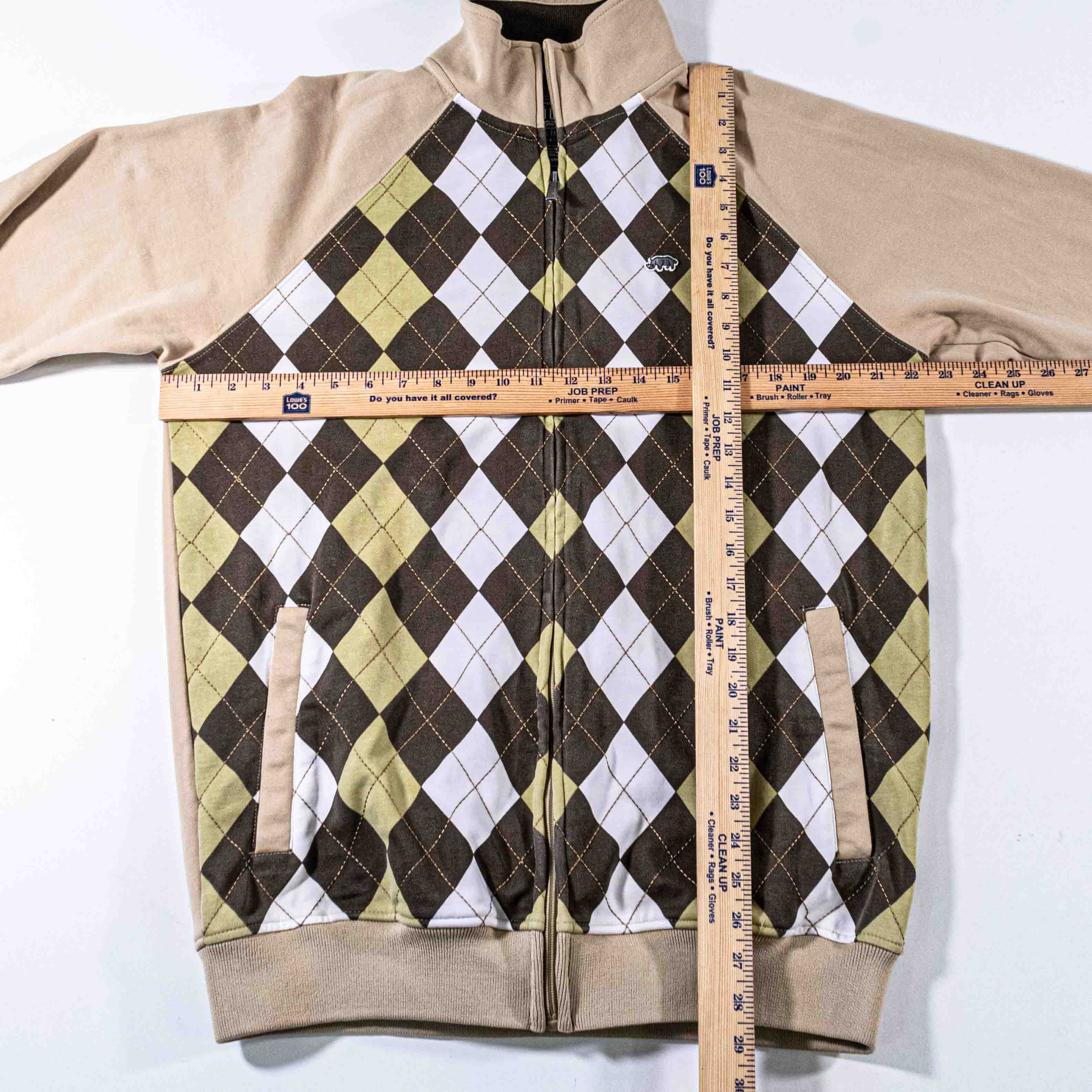 Ecko Unltd. Ecko Unltd Argyle Golf Track Jacket Hip Hop Y2K Zip Up Size US M / EU 48-50 / 2 - 3 Thumbnail