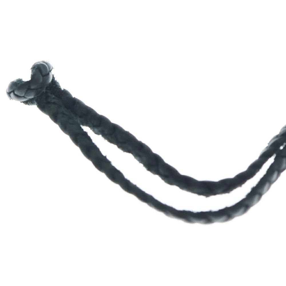 Chrome Hearts Chrome hearts leather silver braid strap necklace Size ONE SIZE - 6 Thumbnail