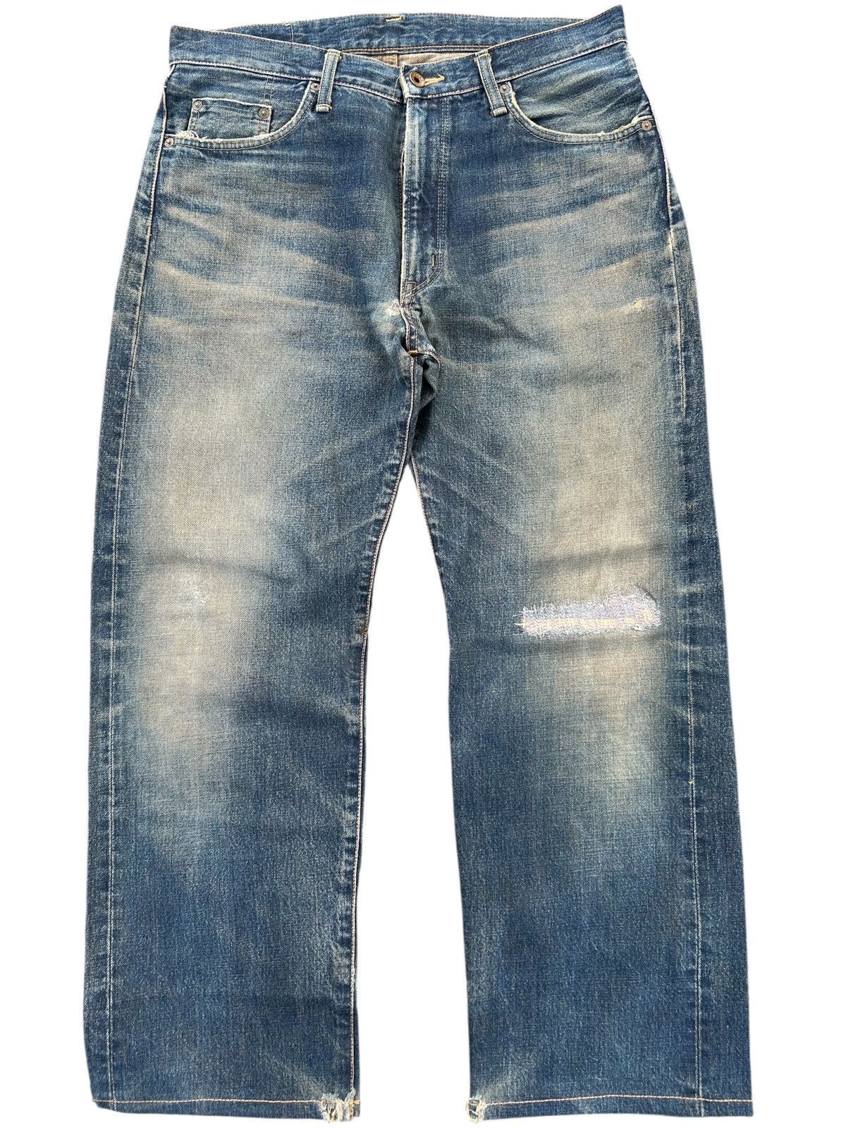 Kapital Vintage Edwin 505xx Selvedge Rusty Mudwash Distressed Denim Size US 34 / EU 50 - 1 Thumbnail