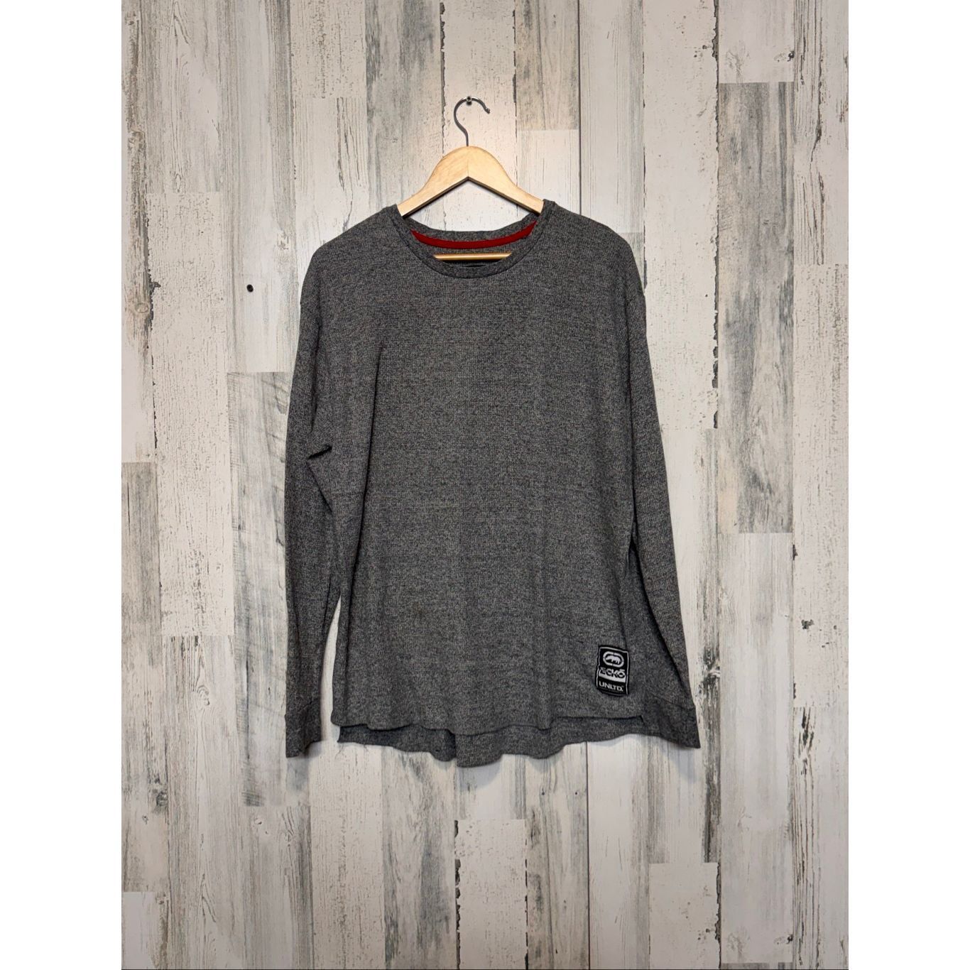Ecko Unltd. Ecko Unltd Gray Thermal Long Sleeve Shirt Men’s 2XL — Waffle Size US XXL / EU 58 / 5 - 1 Thumbnail