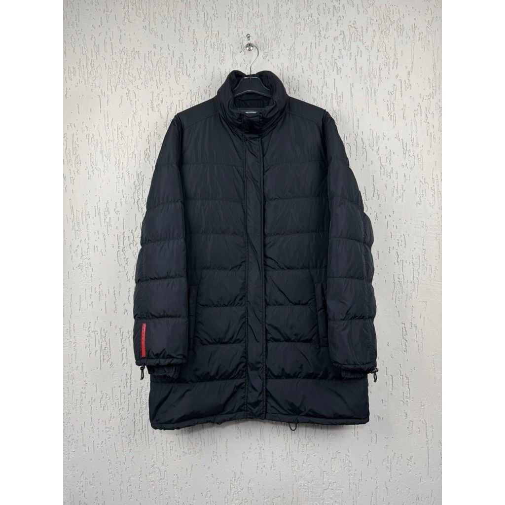 Prada Prada Milano Sport Puffer Nylon Hooded Jacket Red Tab Size I Size M / US 6-8 / IT 42-44 - 1 Thumbnail