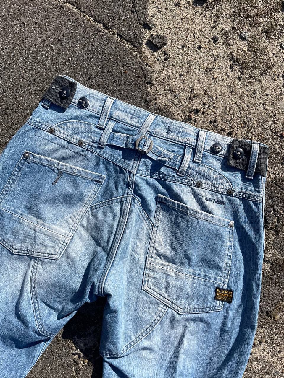 G-Star Vintage G-Star Raw Avant Garde Faded Jeans Size 32 Size US 32 / EU 48 - 4 Thumbnail