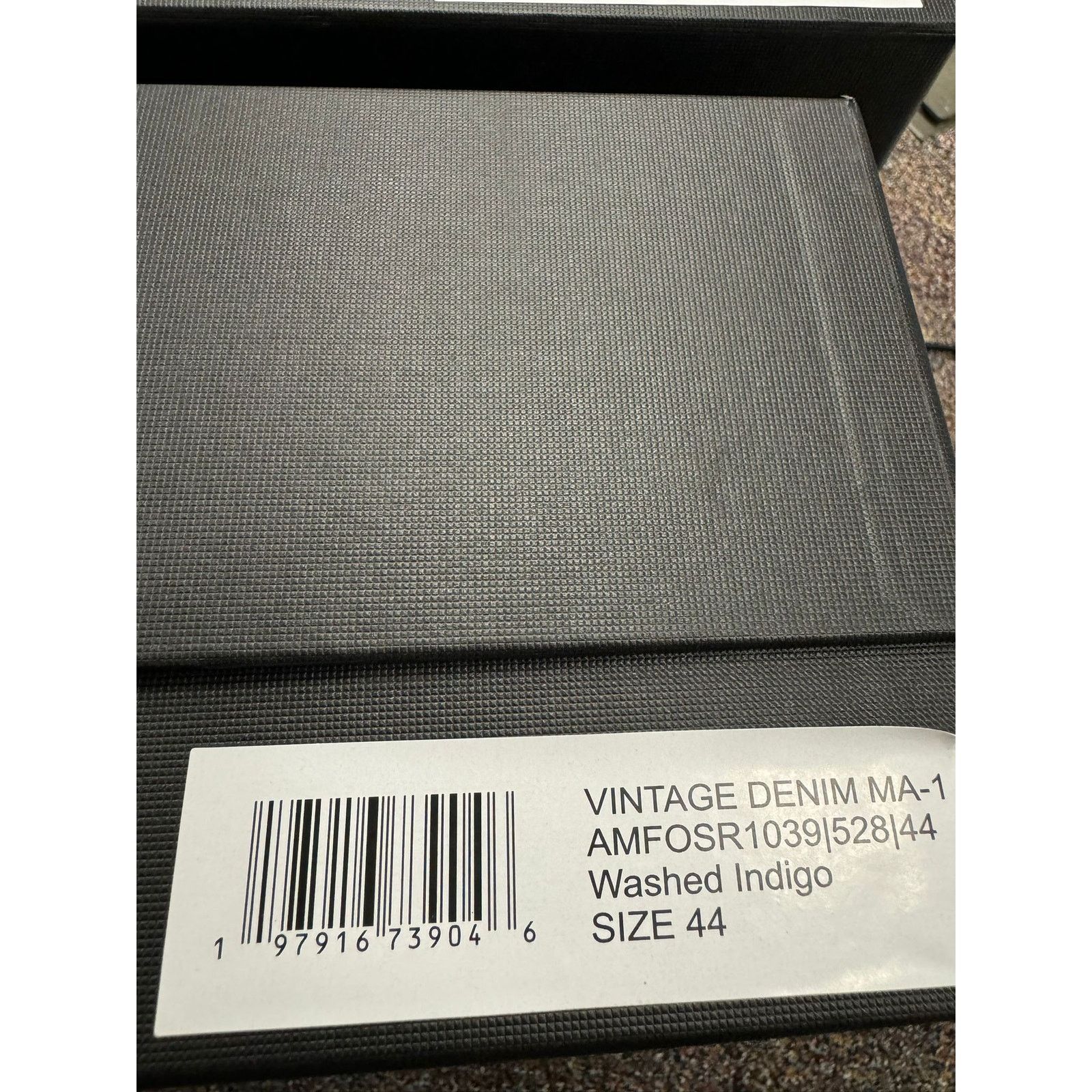 Amiri o1rshd1 Q:2 / Vintage Denim MA-1 Sneakers in Washed Indigo Size US 11 / EU 44 - 22 Thumbnail