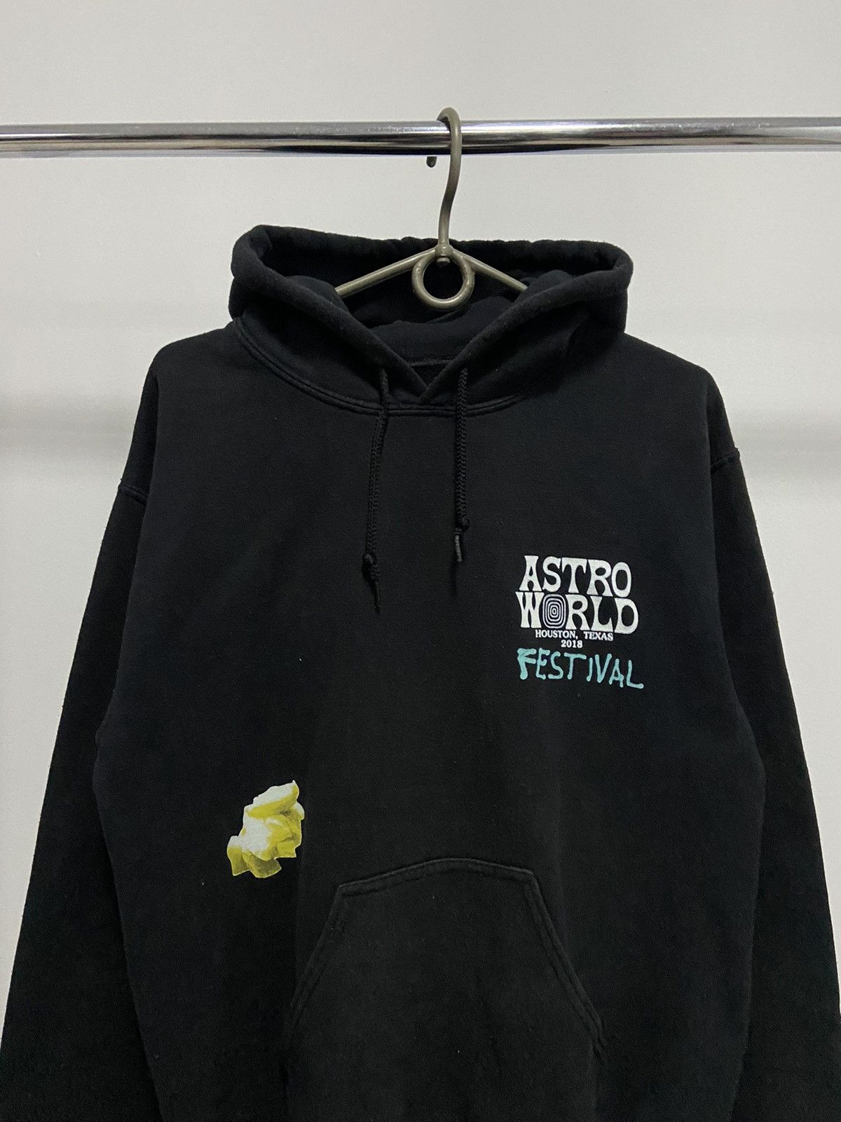 Travis Scott Travis Scott 2018 festival big print hoodie vintage RARE Size US S / EU 44-46 / 1 - 3 Thumbnail