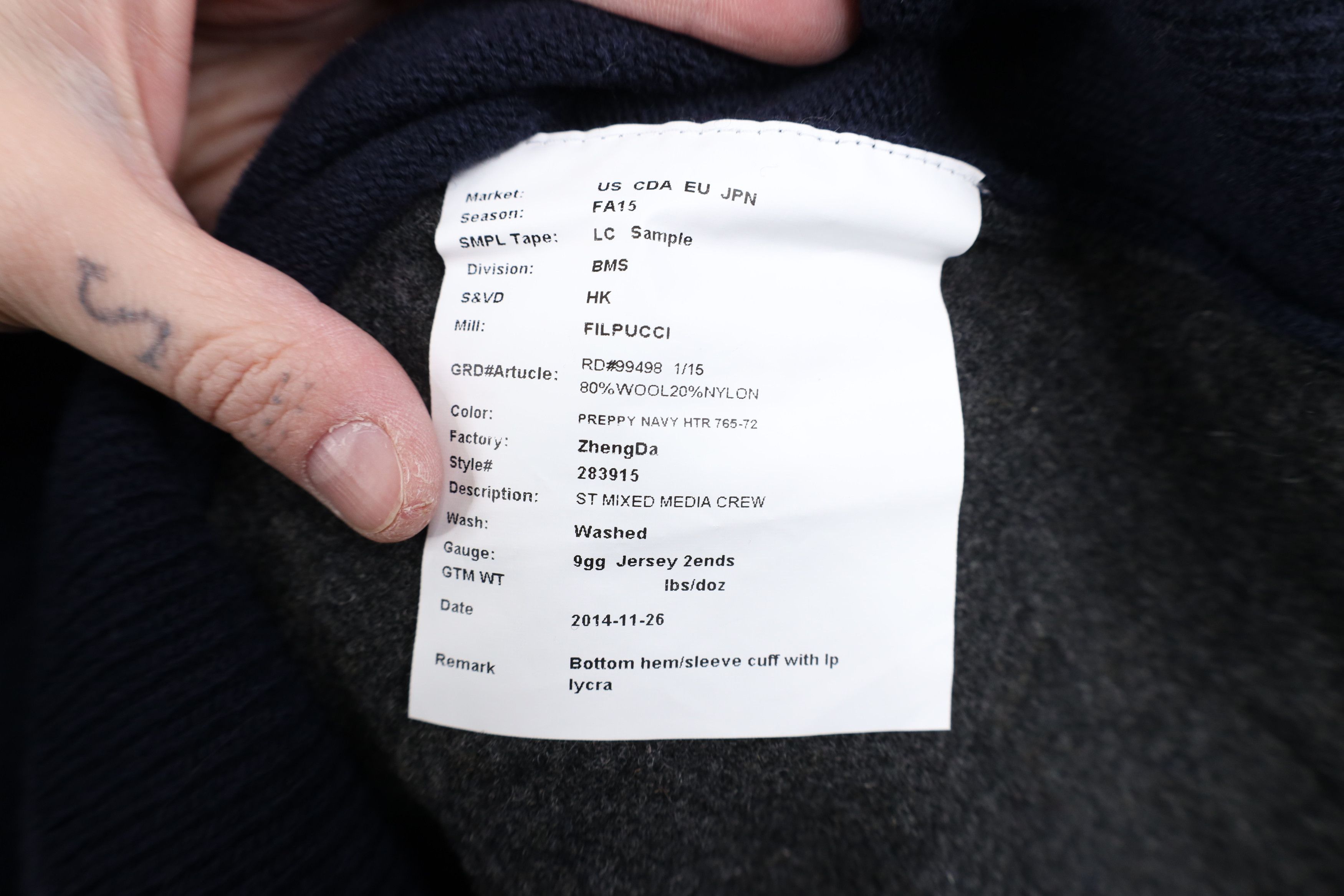 Banana Republic New Sample Unreleased Banana Republic Wool Ribbed Sweater Size US M / EU 48-50 / 2 - 8 Thumbnail