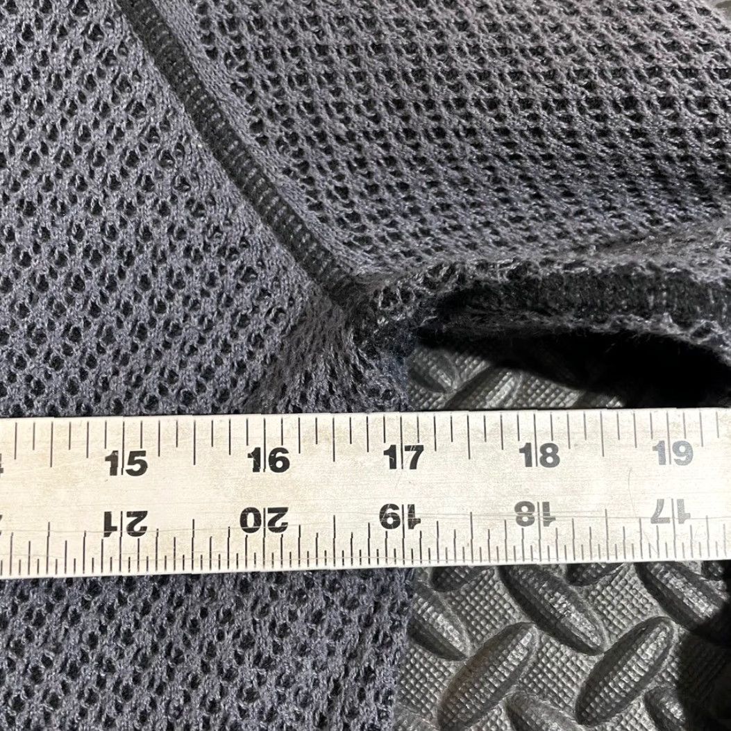 Vintage Title Nine Gray Waffle Knit Full Zip Hoodie Women S Sweater Size S / US 4 / IT 40 - 7 Thumbnail