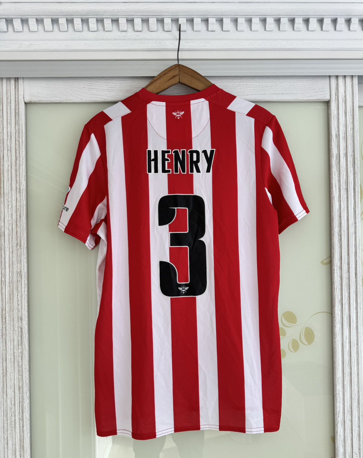 Henry #3 Brentford 2022-2023 Home Soccer Jersey Football Kit