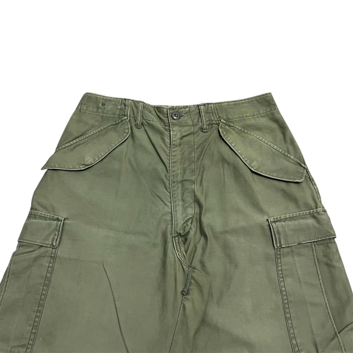 Vintage 70s M65 True Vintage Military War Cargo Pant Amikaji Style Size US 31 - 4 Thumbnail