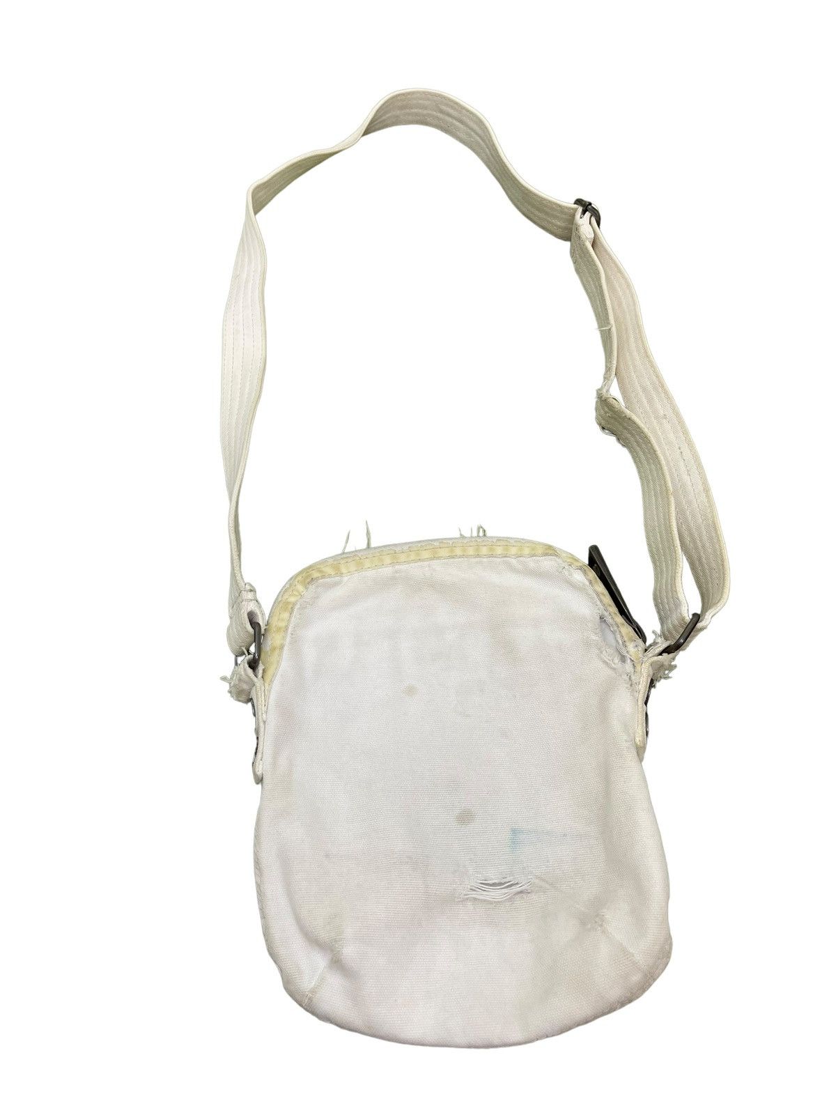 Diesel Cross Body Y2K Diesel Industries Distress Cotton Bag 1🟩 Size ONE SIZE - 13 Thumbnail