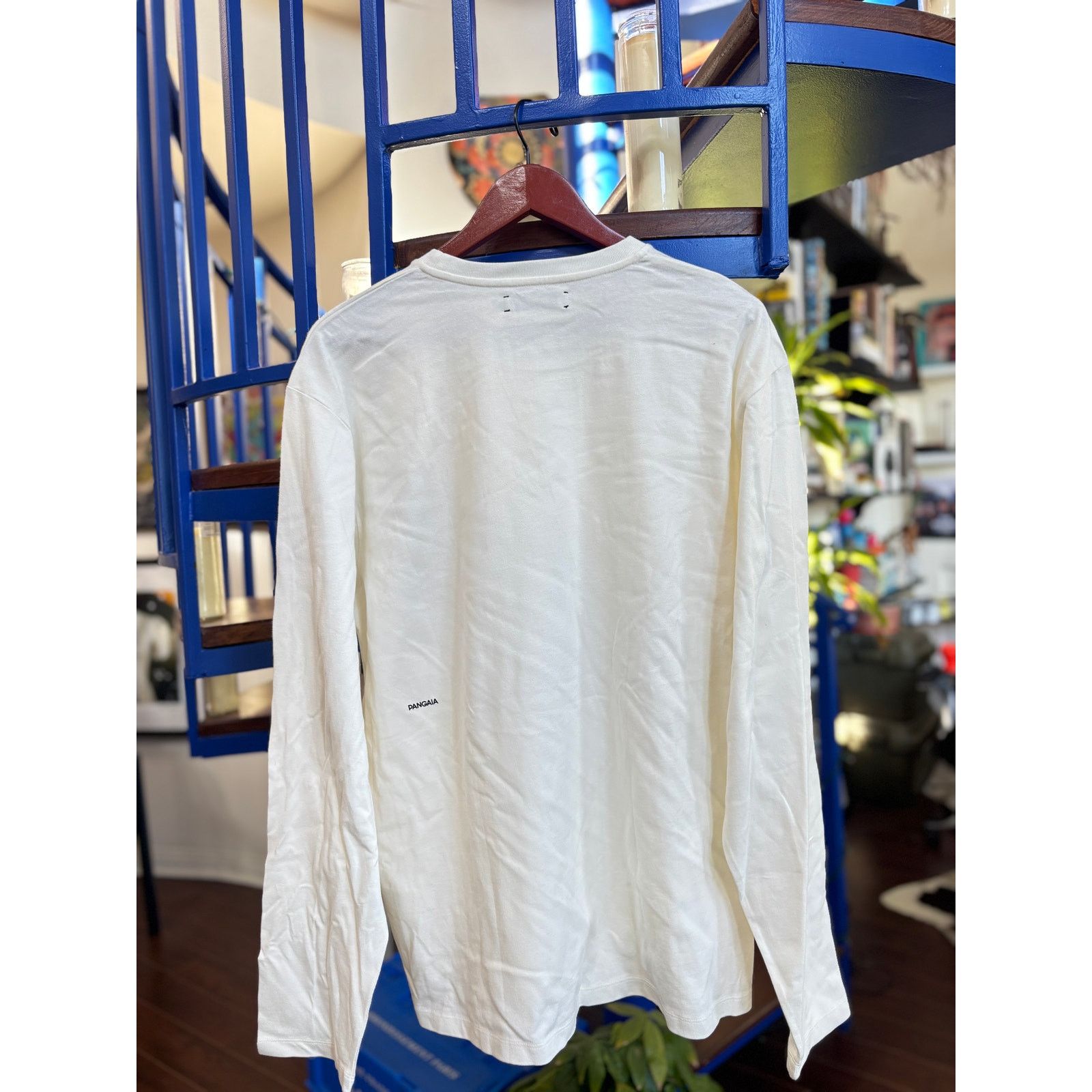 Pangaia "Pangaia Seaweed Fiber Long Sleeve T-Shirt – White Size XL Size US XL / EU 56 / 4 - 2 Thumbnail