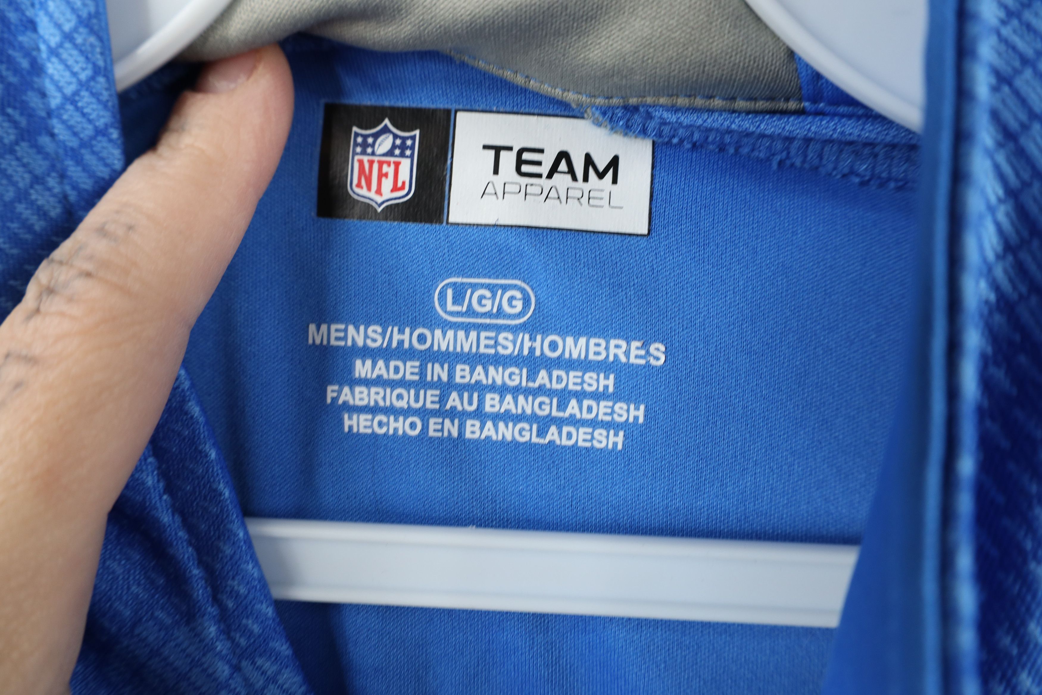 Vintage Vintage Y2K NFL Detroit Lions Football Half Zip Top Jacket Size US L / EU 52-54 / 3 - 8 Thumbnail