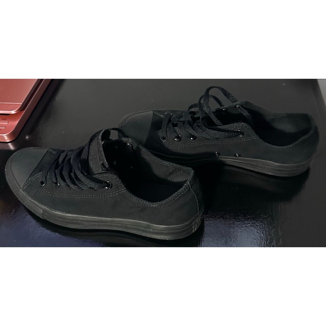 Converse Converse All Star wmn 10/men 8 EXCELLENT preowned Mono BLACK Size US 10 / IT 40 - 5 Thumbnail
