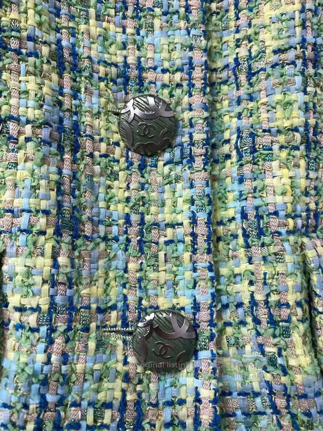 Chanel green woven short jacket by chanel. Size XS / US 0-2 / IT 36-38 - 6 Thumbnail