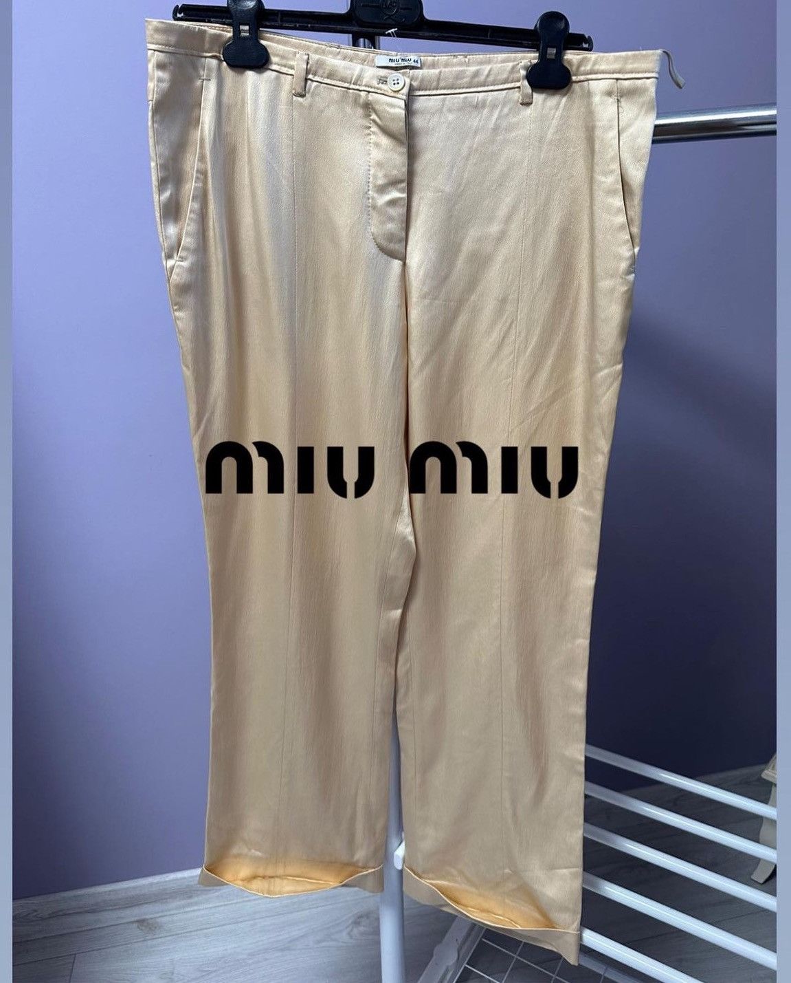 Miu Miu × Vintage Miu miu paint Size 30" / US 8 / IT 44 - 1 Thumbnail