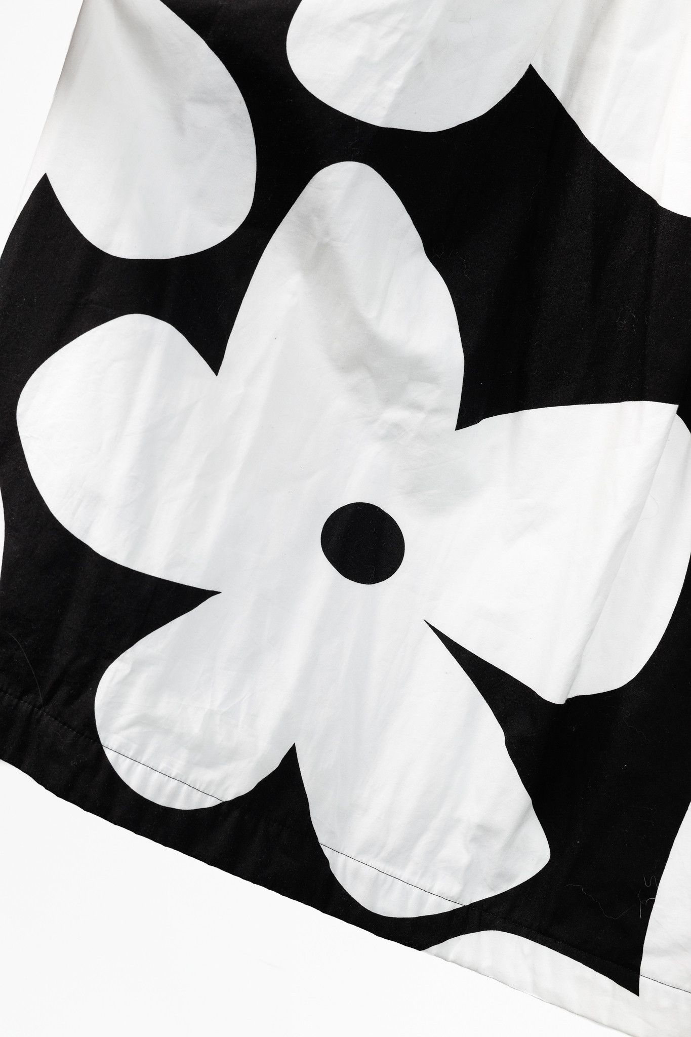 Comme des Garcons Comme des Garcons SS/22 Floral Cotton Flared Skirt Size 30" / US 8 / IT 44 - 4 Thumbnail
