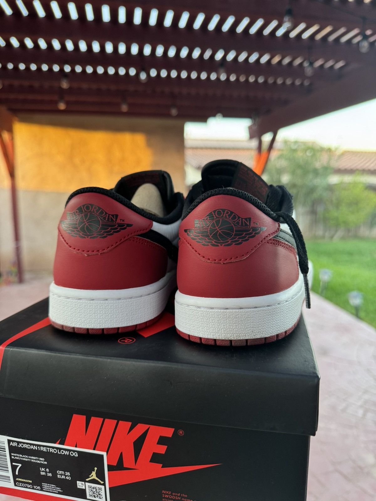 Nike × Vintage Jordan 1 Retro Low OG Size US 7 / EU 40 - 6 Thumbnail