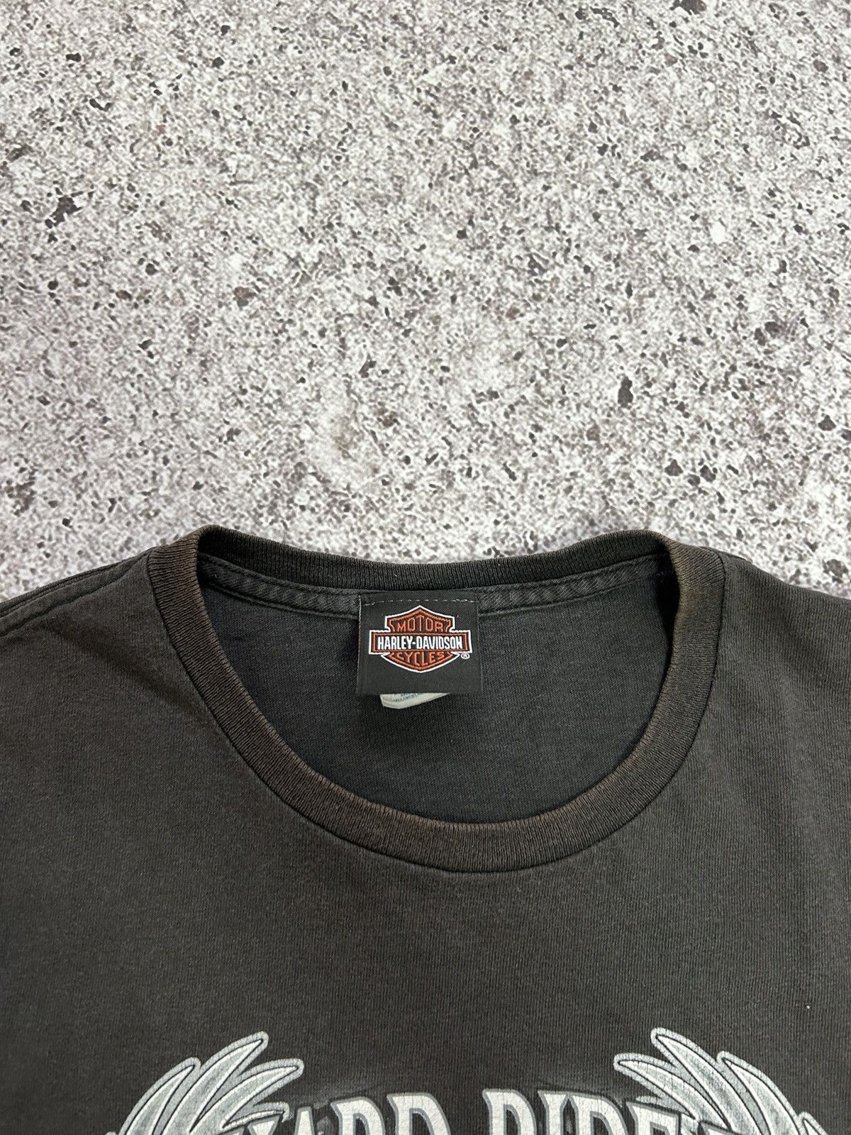 Band Tees × Harley Davidson × Vintage Vintage Harley Davidson Cafe Las Vegas Bike 90s T-Shirt Size US L / EU 52-54 / 3 - 9 Thumbnail
