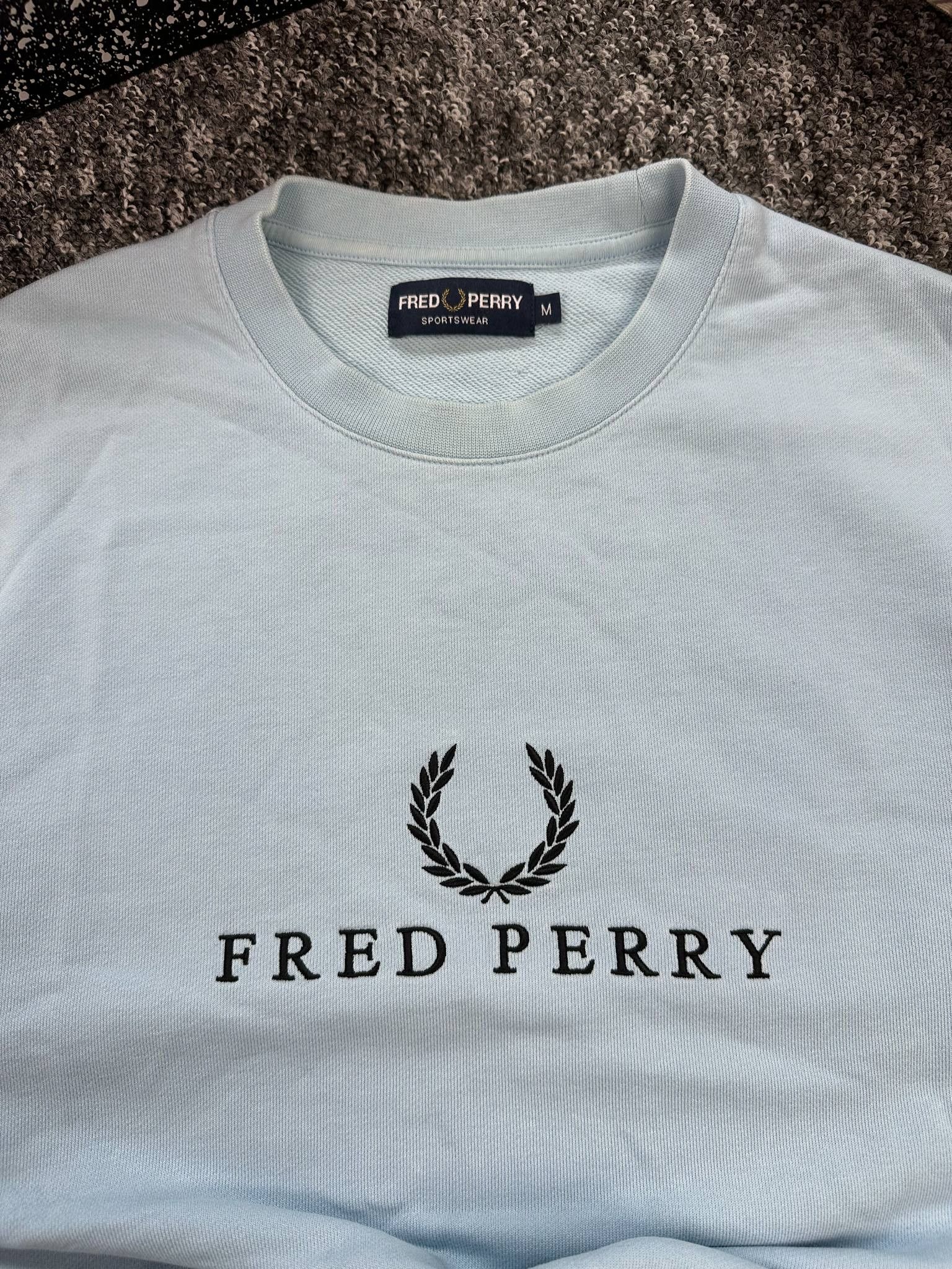 Fred Perry × Vintage Vintage sweatshirts crewneck Fred Perry Logo Japan Luxury Size US M / EU 48-50 / 2 - 4 Thumbnail