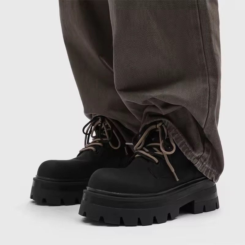 Japanese Brand Black Combat Boots Size US 8 / EU 41 - 1 Thumbnail