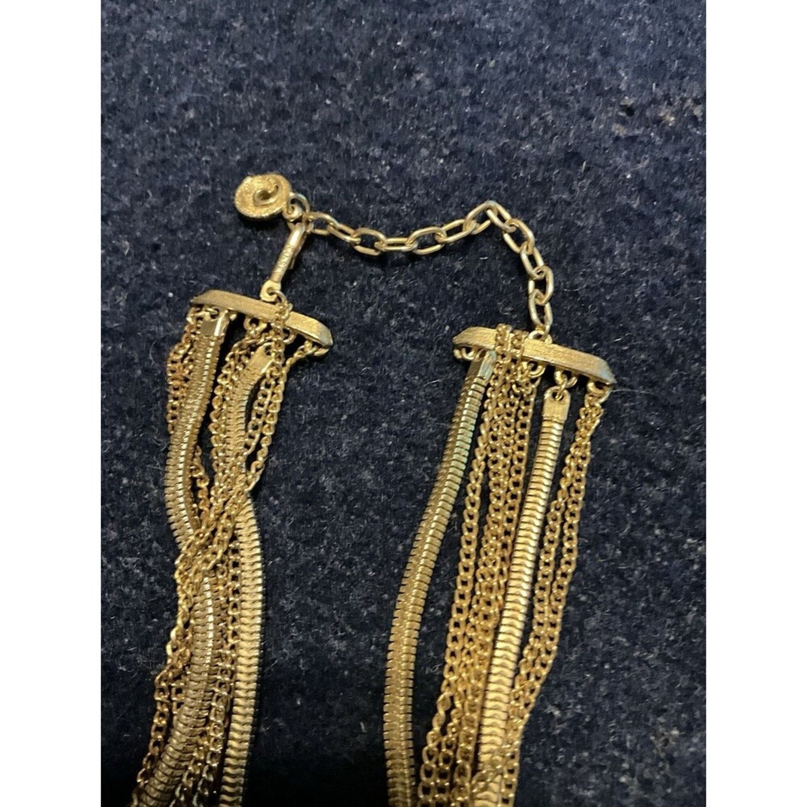Other Lizner Gold Tone Multi Chain, Graduated Length Necklace Size ONE SIZE - 4 Thumbnail