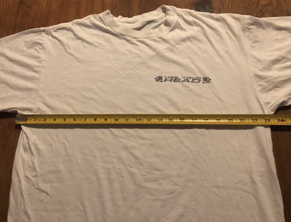 Vintage Vintage 90s “Use Your Head” T Shirt S/XL Size US XL / EU 56 / 4 - 6 Thumbnail
