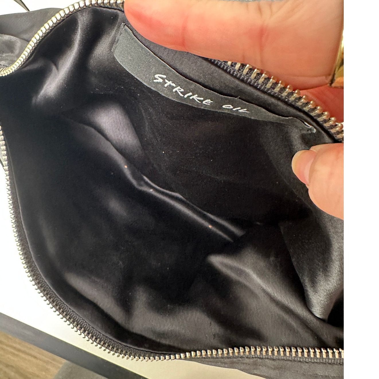 Other Strike Oil Shiny Canvas Belted Felt Fanny Pack Size ONE SIZE - 14 Thumbnail