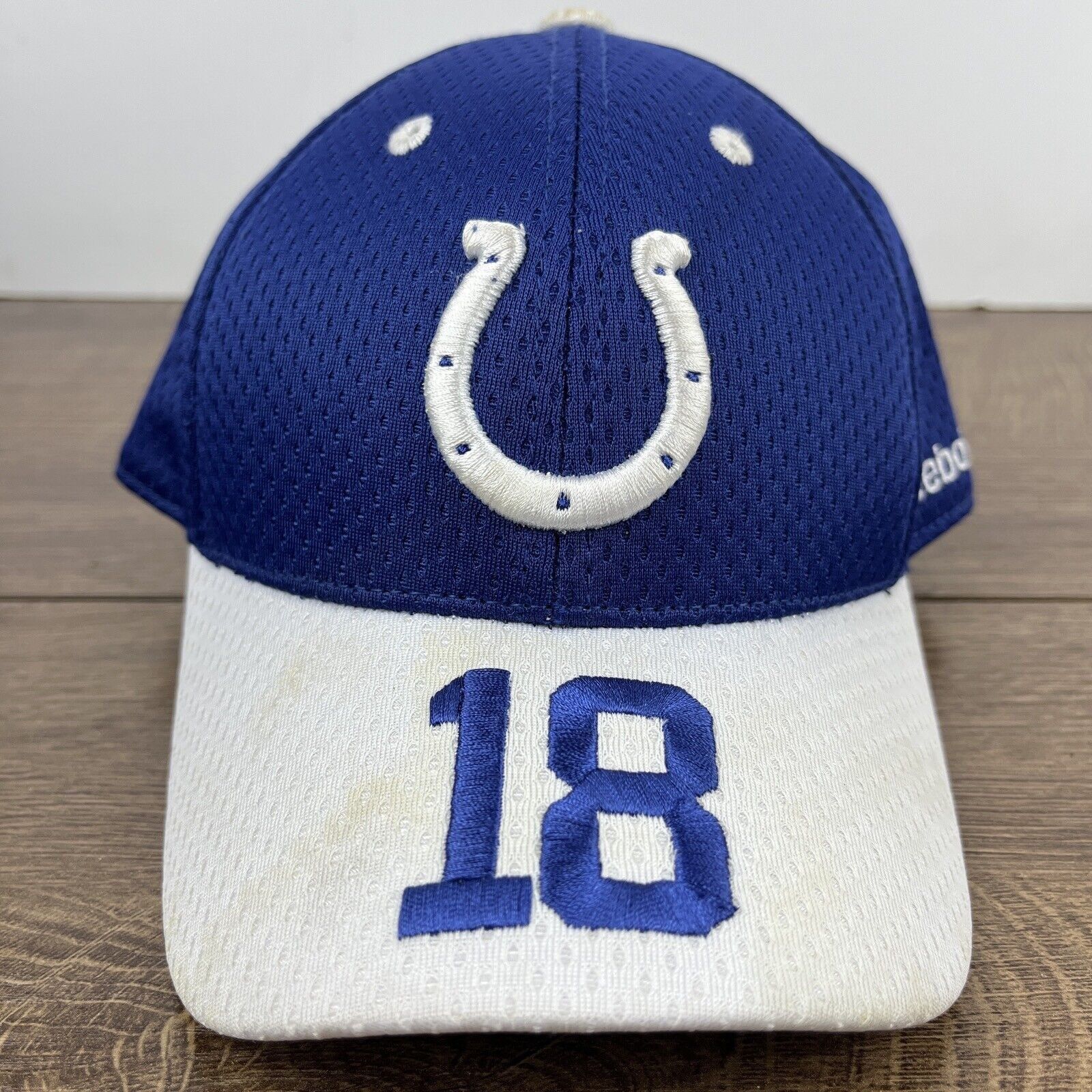 Reebok Indianapolis Colts Hat Reebok Adjustable YOUTH Size Hat Peyt Size ONE SIZE - 5 Thumbnail