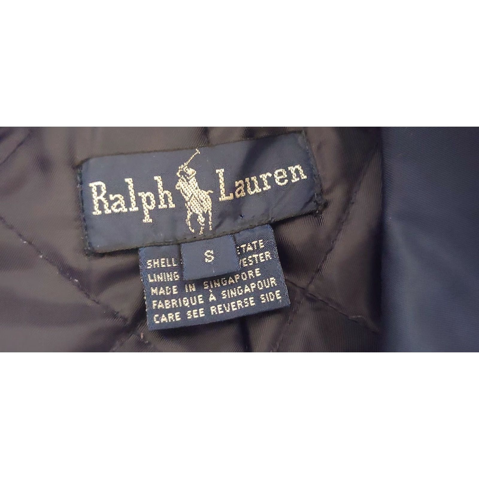 Ralph Lauren VINTAGE Ralph Lauren Coat Jacket Belted Blue Satin Acetate Small Belted Jacket Womens Satin Look 90s Old Money Size S / US 4 / IT 40 - 4 Thumbnail