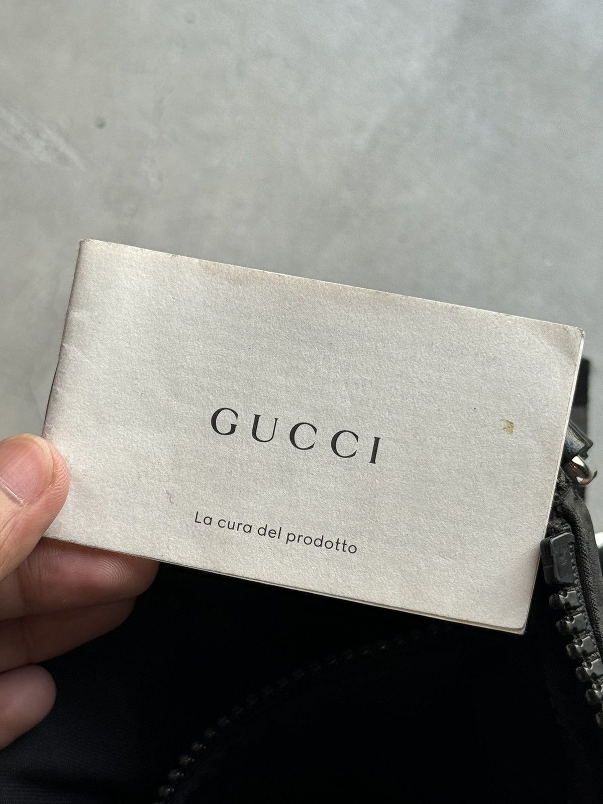Gucci Gucci Black GG Nylon and Leather Messenger Bag Size ONE SIZE - 10 Thumbnail