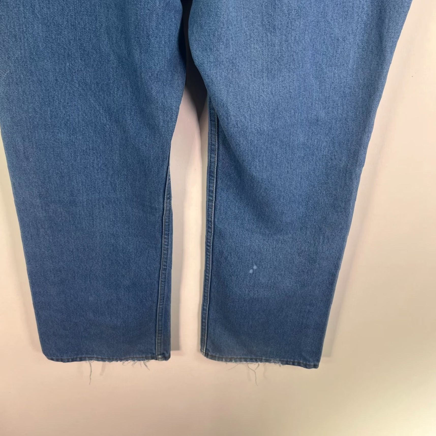 Levi's VINTAGE Levi's 80s Straight Leg Denim Jeans Size 38x29 Blue Mens Size US 38 / EU 54 - 7 Thumbnail