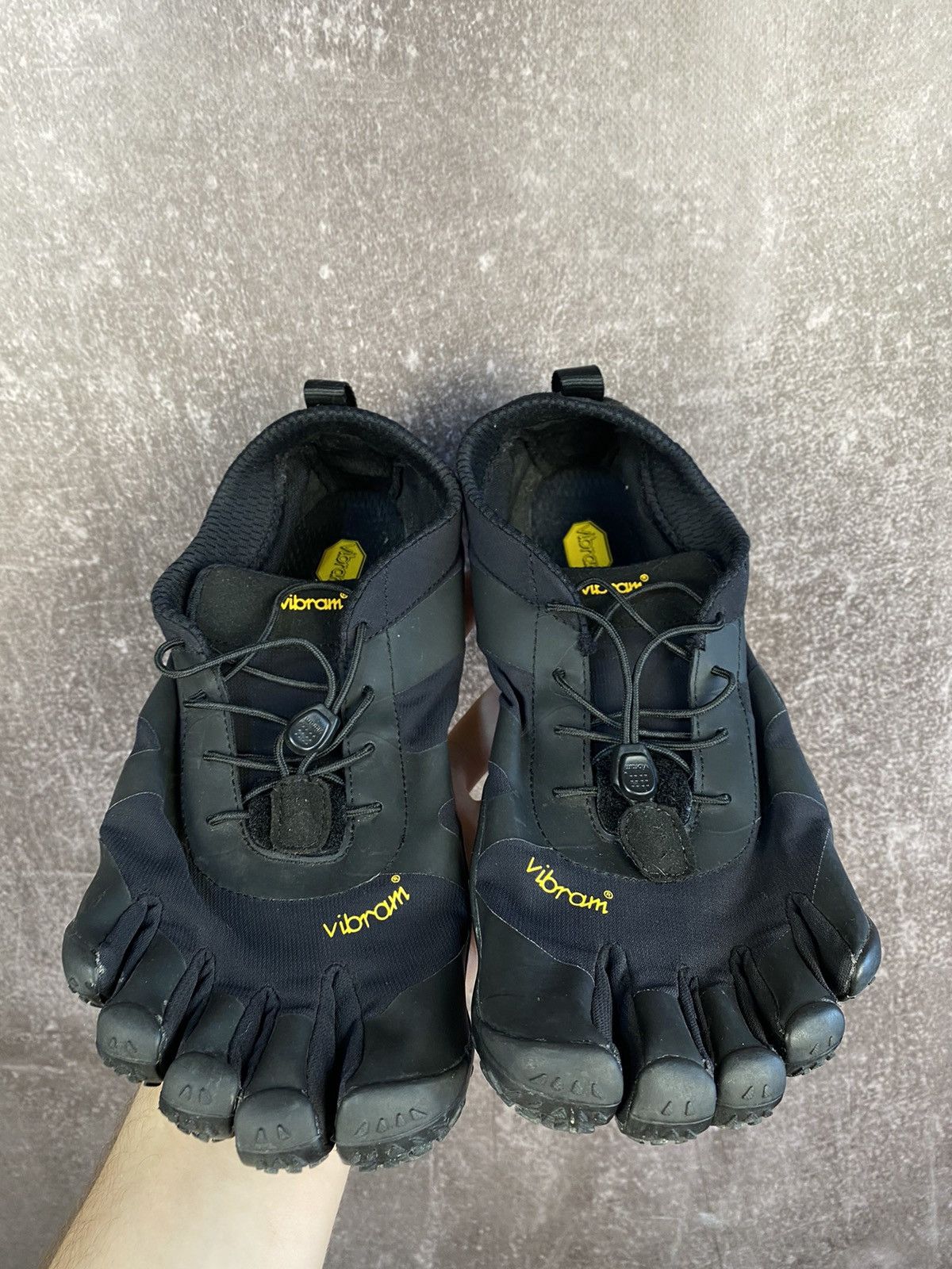 Suicoke x Vibram Five Fingers Barefoot Running Shoes 18M7101 Flow in Black, Men's (Size 9.5)