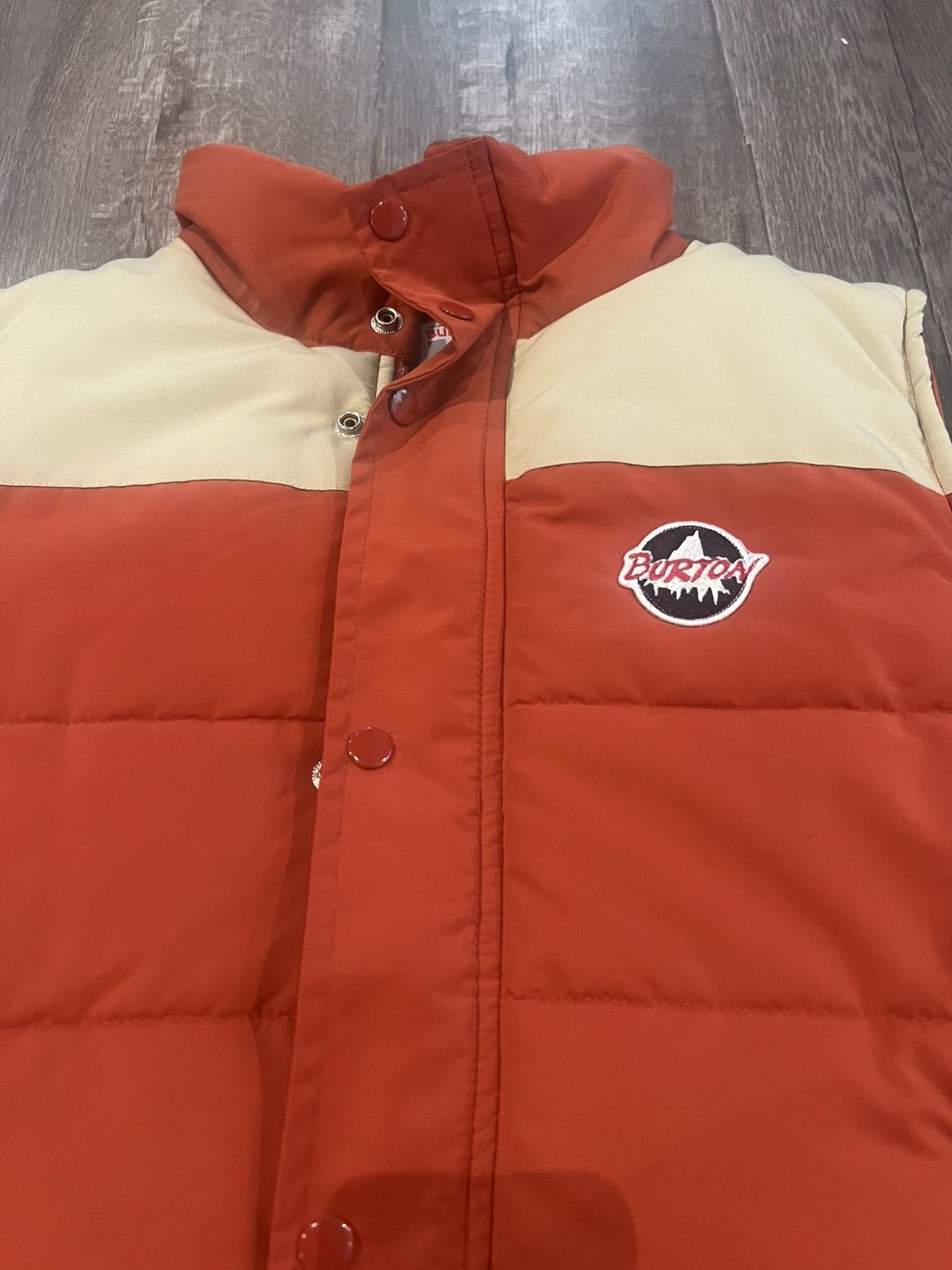 Burton Orange Snowboarding Burton Vest Size US M / EU 48-50 / 2 - 2 Thumbnail