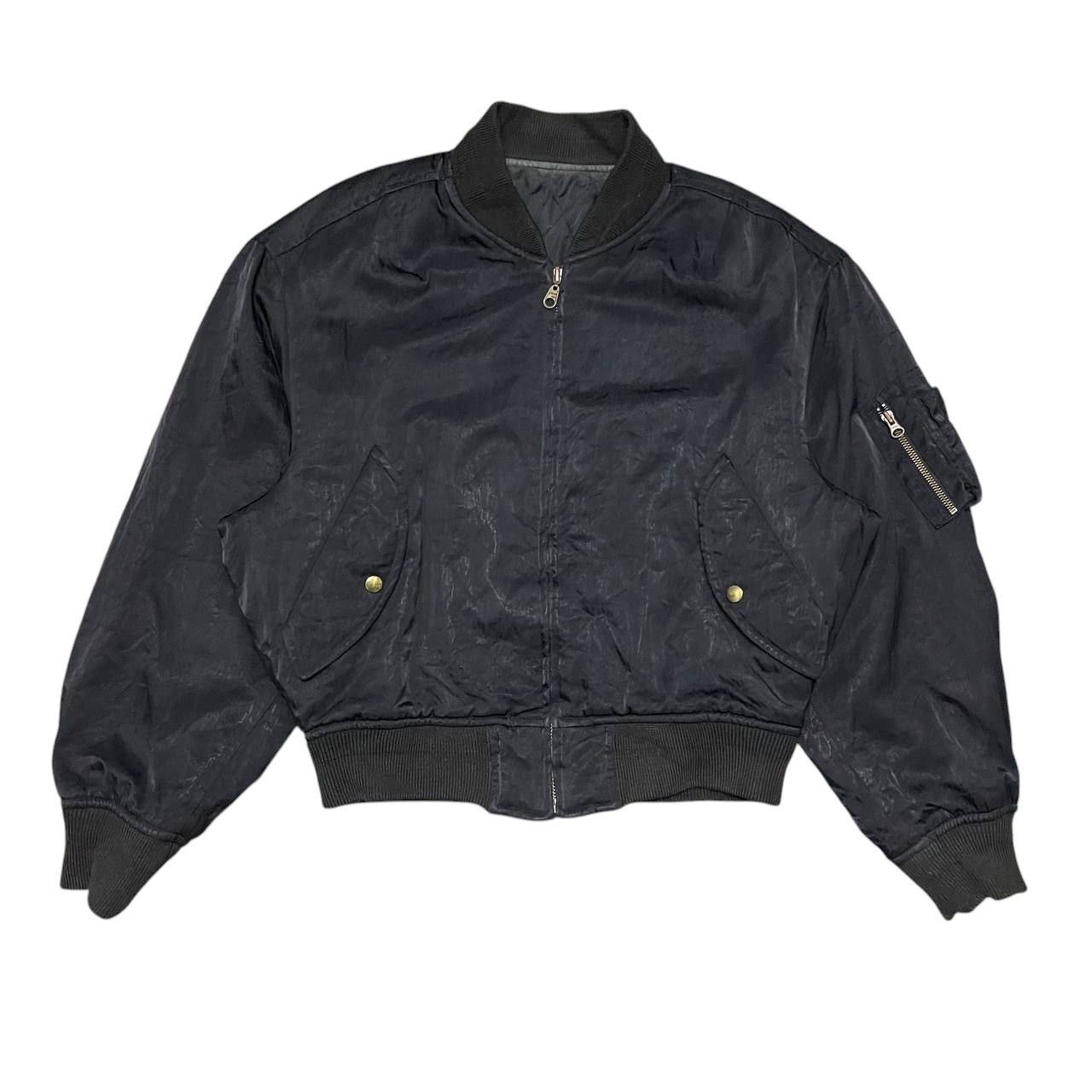 JUN MEN Vintage Jun Men Big Logo Bomber Jacket Size US M / EU 48-50 / 2 - 3 Thumbnail