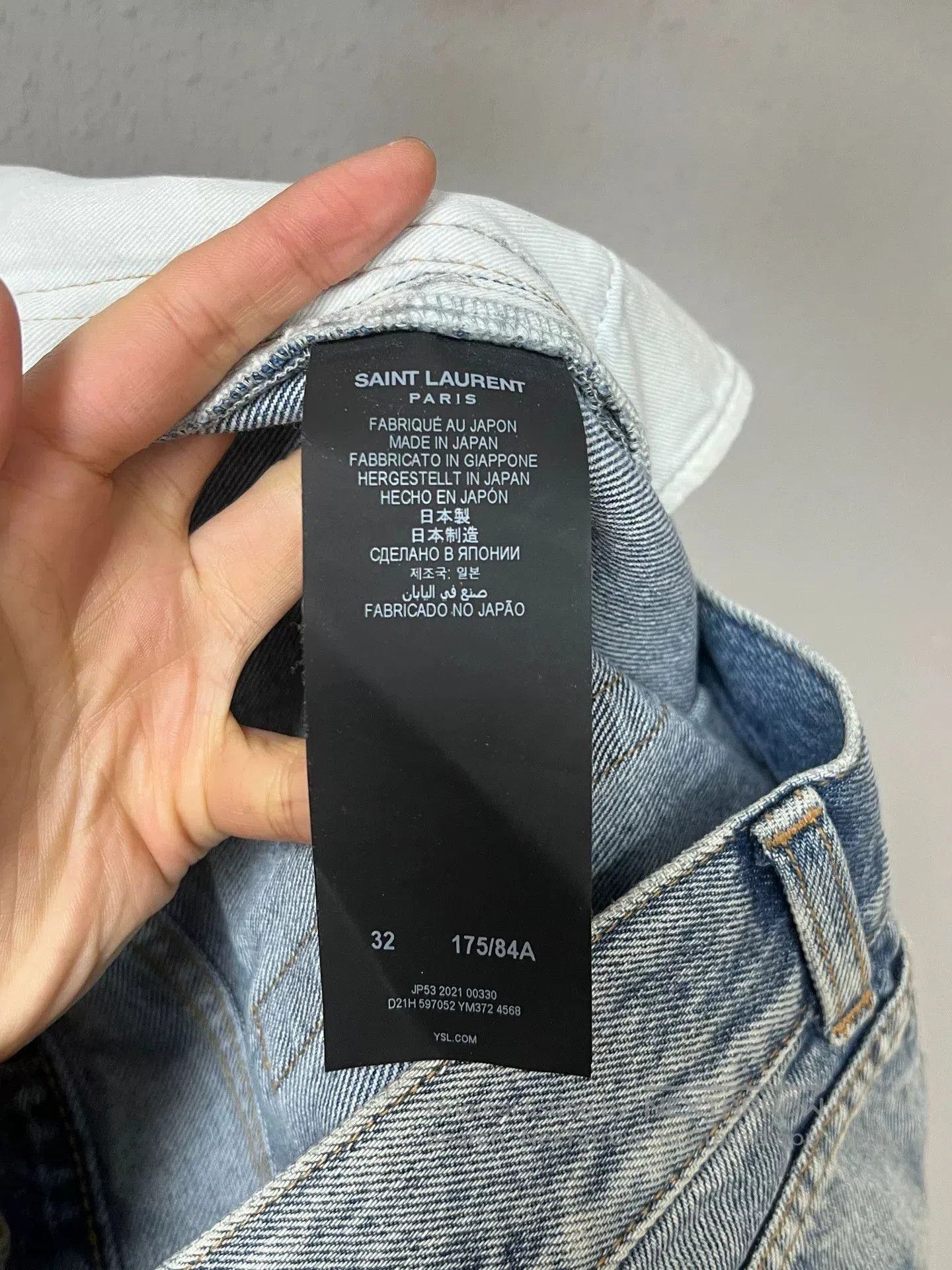 SLY light blue slp angora denim jeans. Size US 32 / EU 48 - 5 Thumbnail
