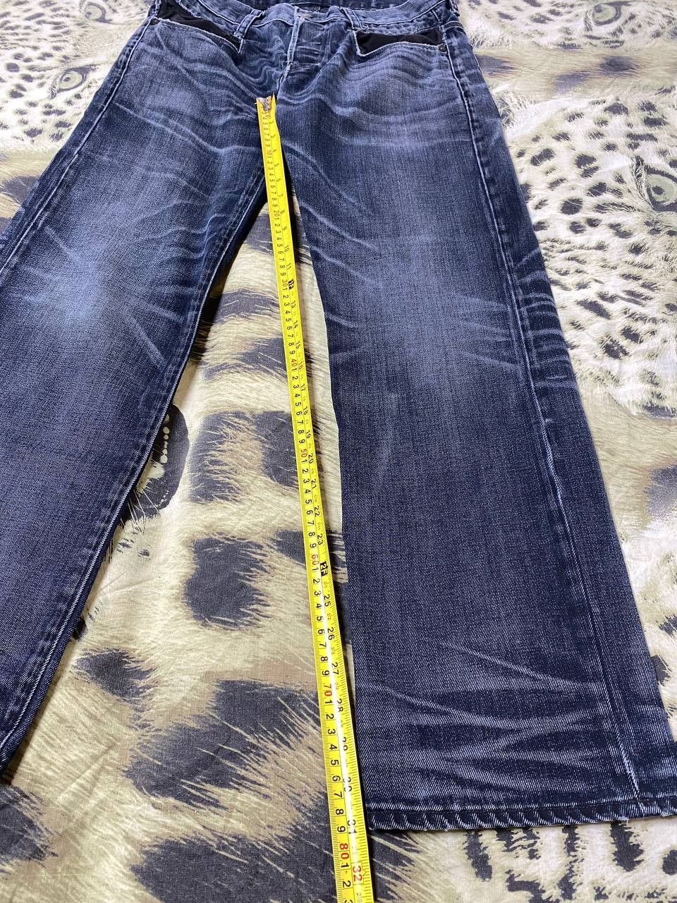 G-Star × Vintage G-STAR Flared Pants Raw Baggy Denim Size US 30 / EU 46 - 9 Thumbnail
