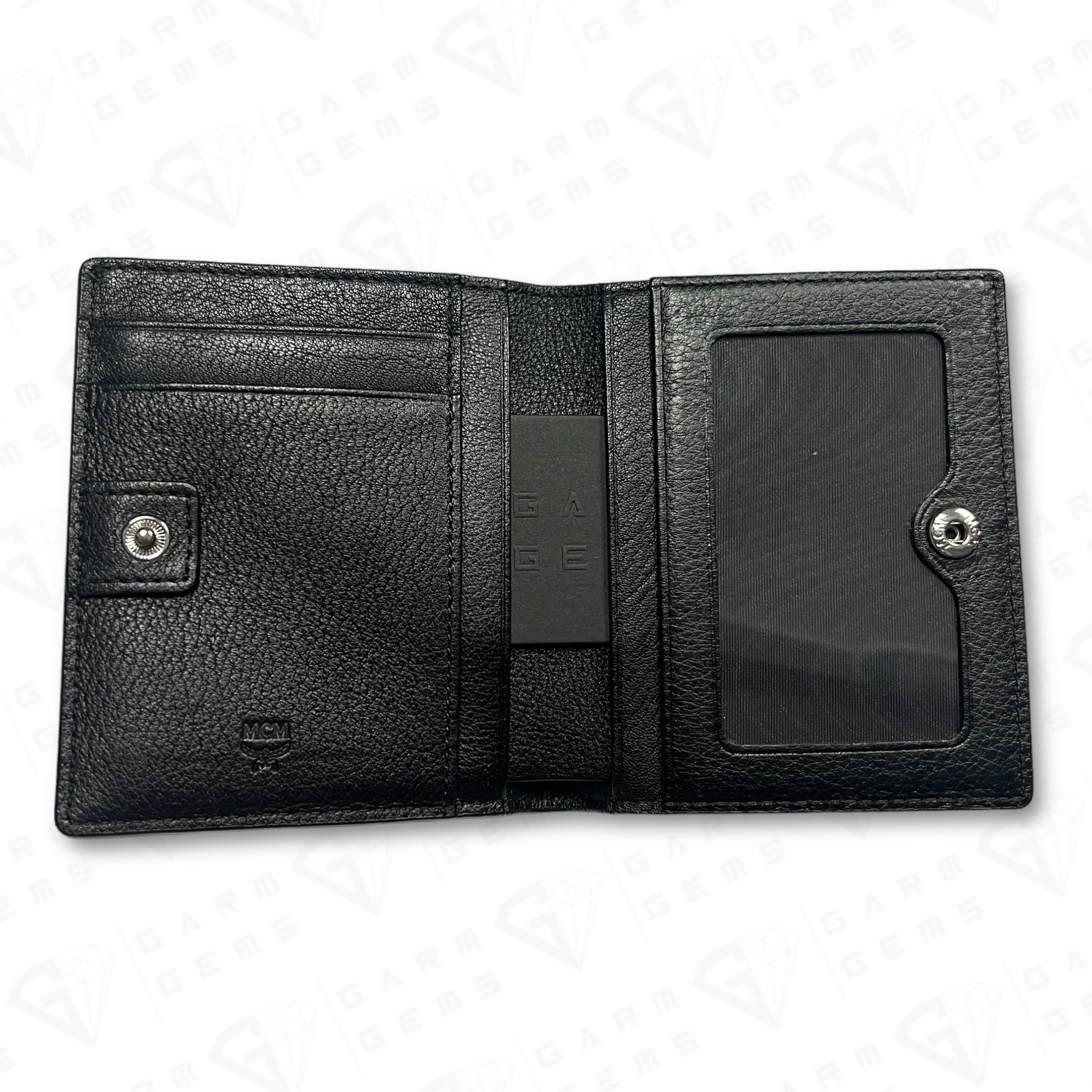 MCM MCM Aren Snap Embossed Leather Wallet Size ONE SIZE - 3 Thumbnail