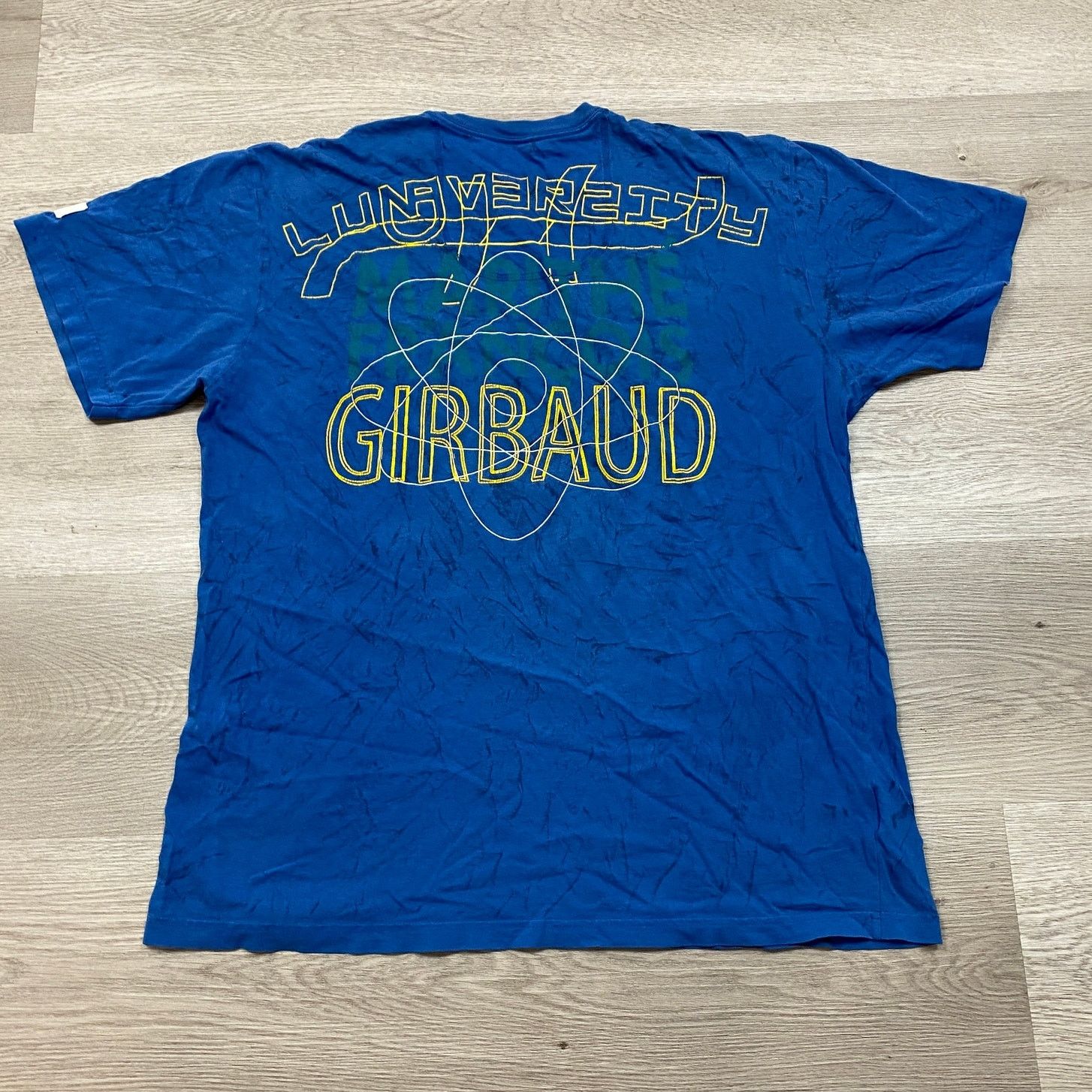 Marithe + Francois Girbaud × Vintage Marithe Francois Girbaud Y2K Atom Lunaversity T Shirt Men XL Size US XL / EU 56 / 4 - 3 Thumbnail